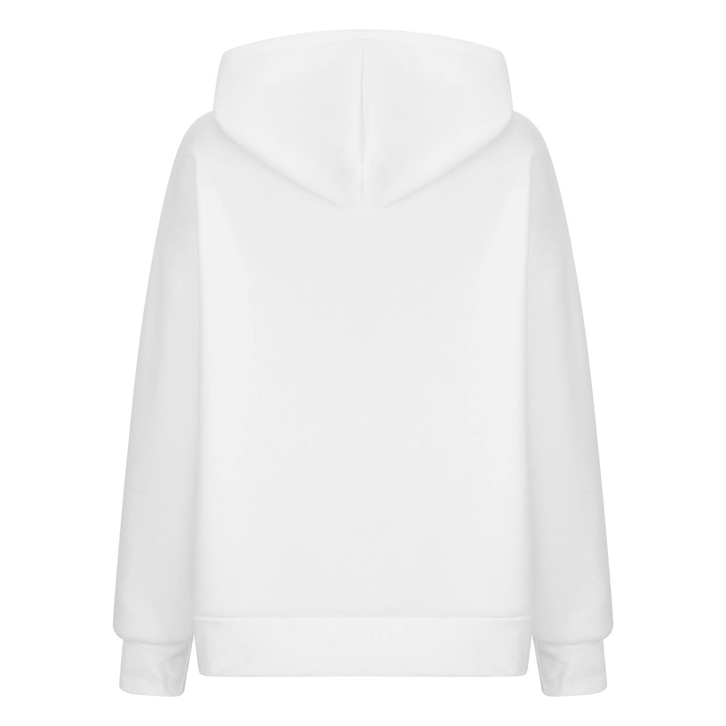 Women's Casual Hoodies Long Sleeve Lightweight Solid Pullover Tops Loose Fall Winter Sweatshirt with Pocket