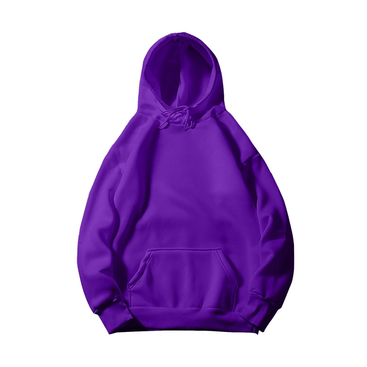 Women's Casual Hoodies Long Sleeve Lightweight Solid Pullover Tops Loose Fall Winter Sweatshirt with Pocket
