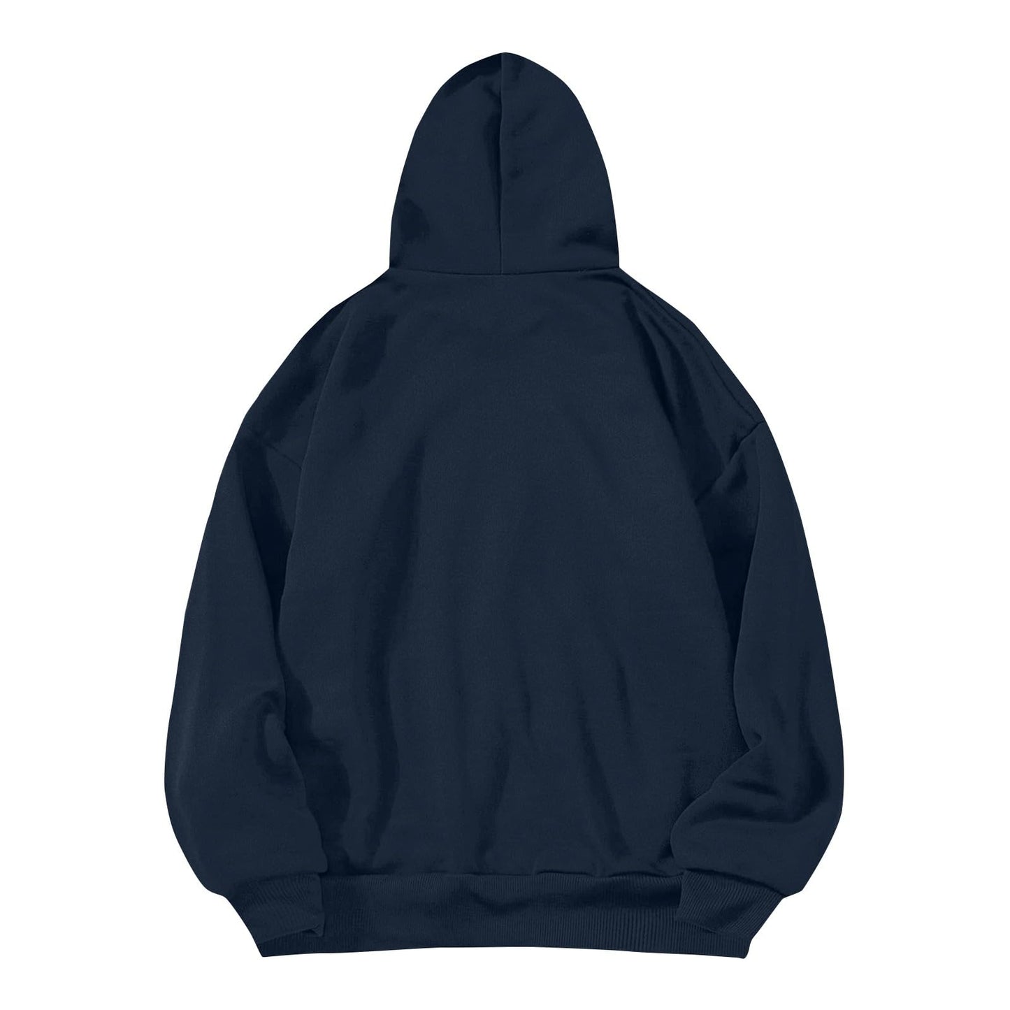 Women's Casual Hoodies Long Sleeve Lightweight Solid Pullover Tops Loose Fall Winter Sweatshirt with Pocket