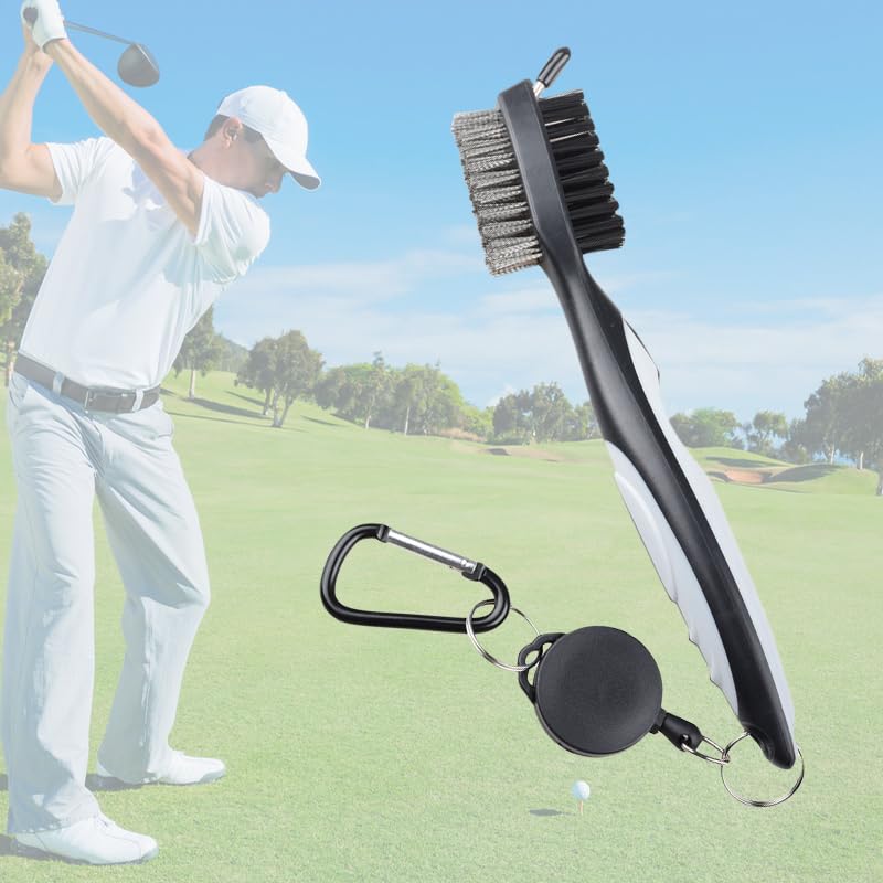 Golf Accessories Kit, Golf Gifts for Men & Women, Golf Essentials Tools, Golf Stuff Gear, Golf Tees, Golf Club Regripping Kit, Divot Repair Tool,Golf Club Brush