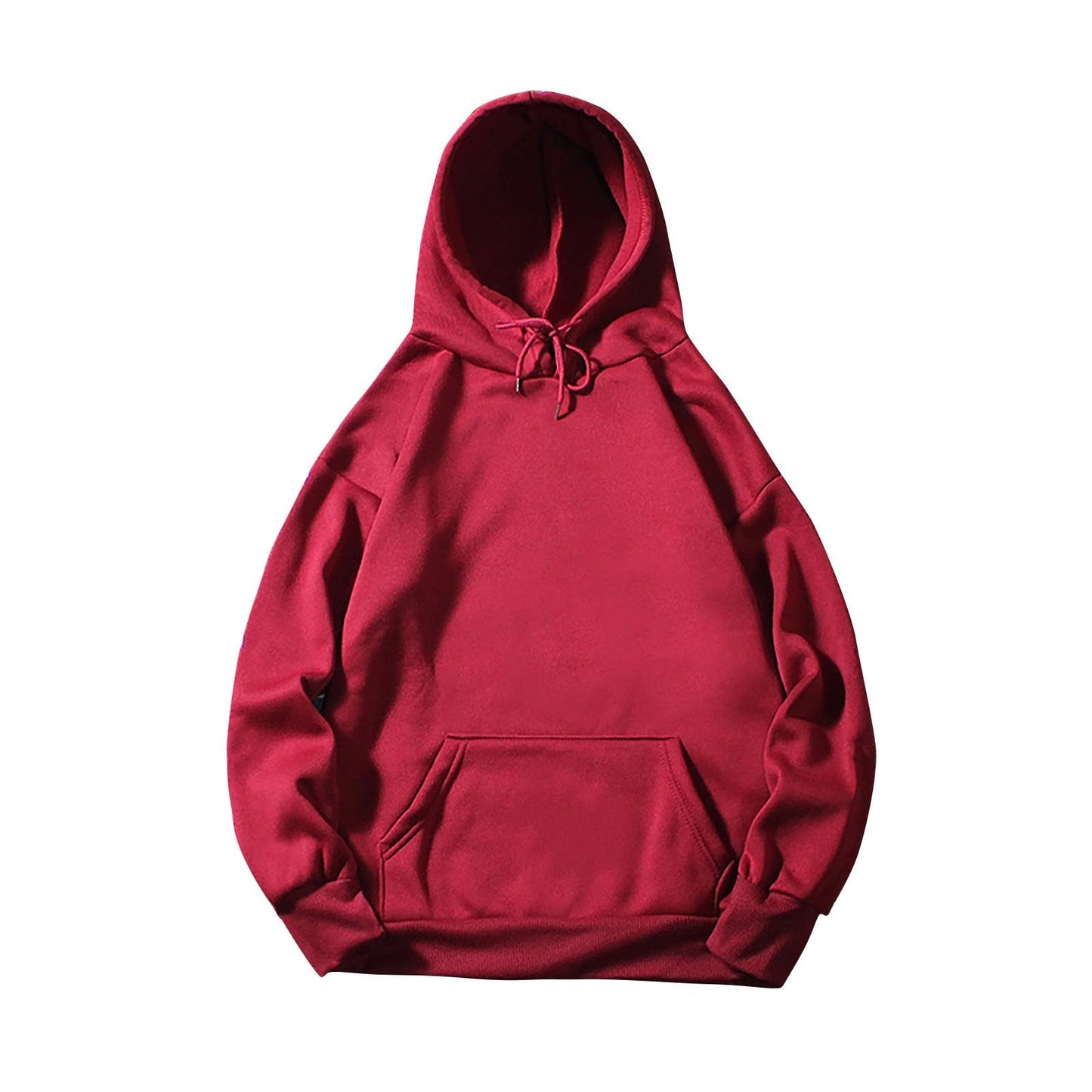 Women's Casual Hoodies Long Sleeve Lightweight Solid Pullover Tops Loose Fall Winter Sweatshirt with Pocket