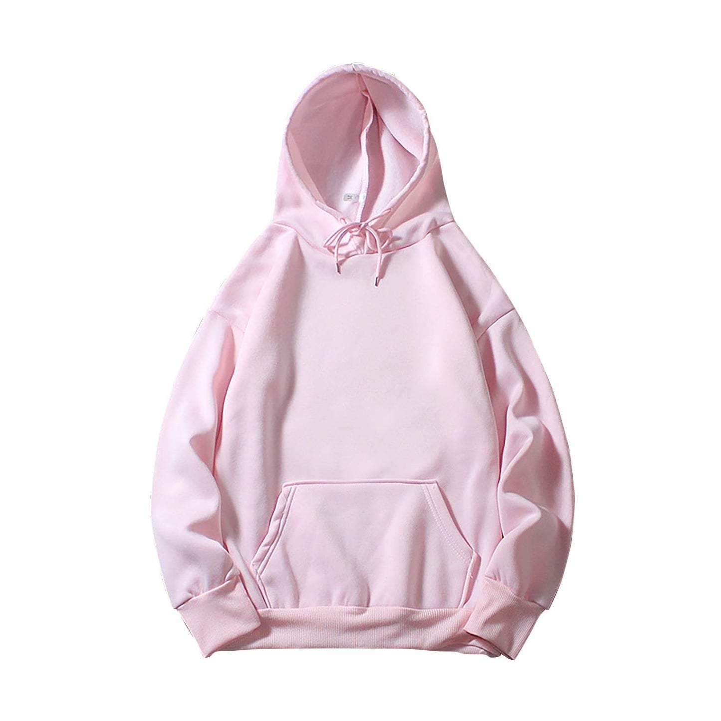 Women's Casual Hoodies Long Sleeve Lightweight Solid Pullover Tops Loose Fall Winter Sweatshirt with Pocket