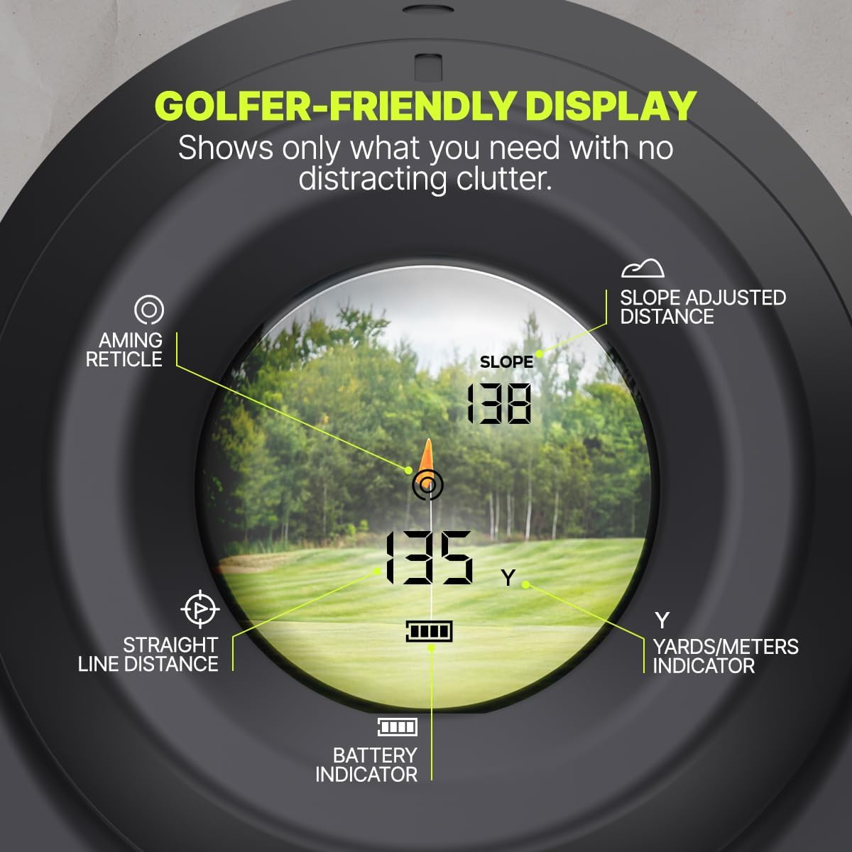 Precision Pro NX9 Golf Rangefinder with Slope Switch – 900 Yards Laser Range Finder, Flag Lock Vibration, 6X Magnification, Magnetic Cart Mount, Tournament Legal