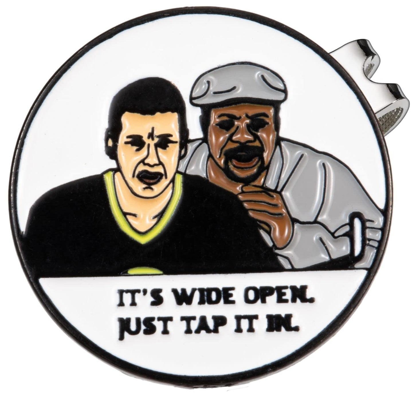 Artpreti Golf Ball Marker with a Standard Magnetic Hat Clip, Funny Golf Ball Marker Hat Clip for Men Women, Premium Golf Gifts for Men Women, Golf Accessories for Golf Lovers