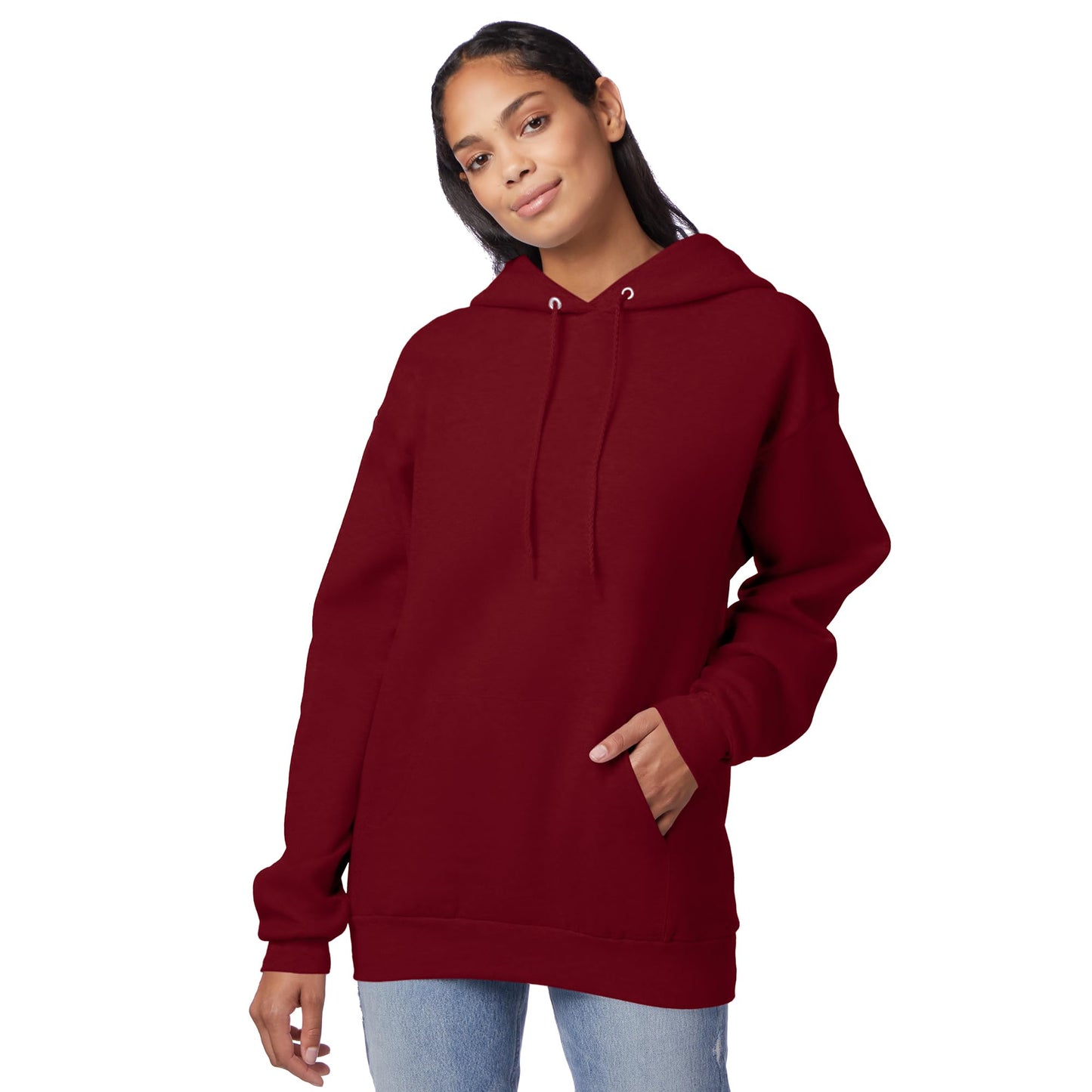 Hanes Men's Hoodie, EcoSmart Fleece Hoodie, Hooded Sweatshirt for Men