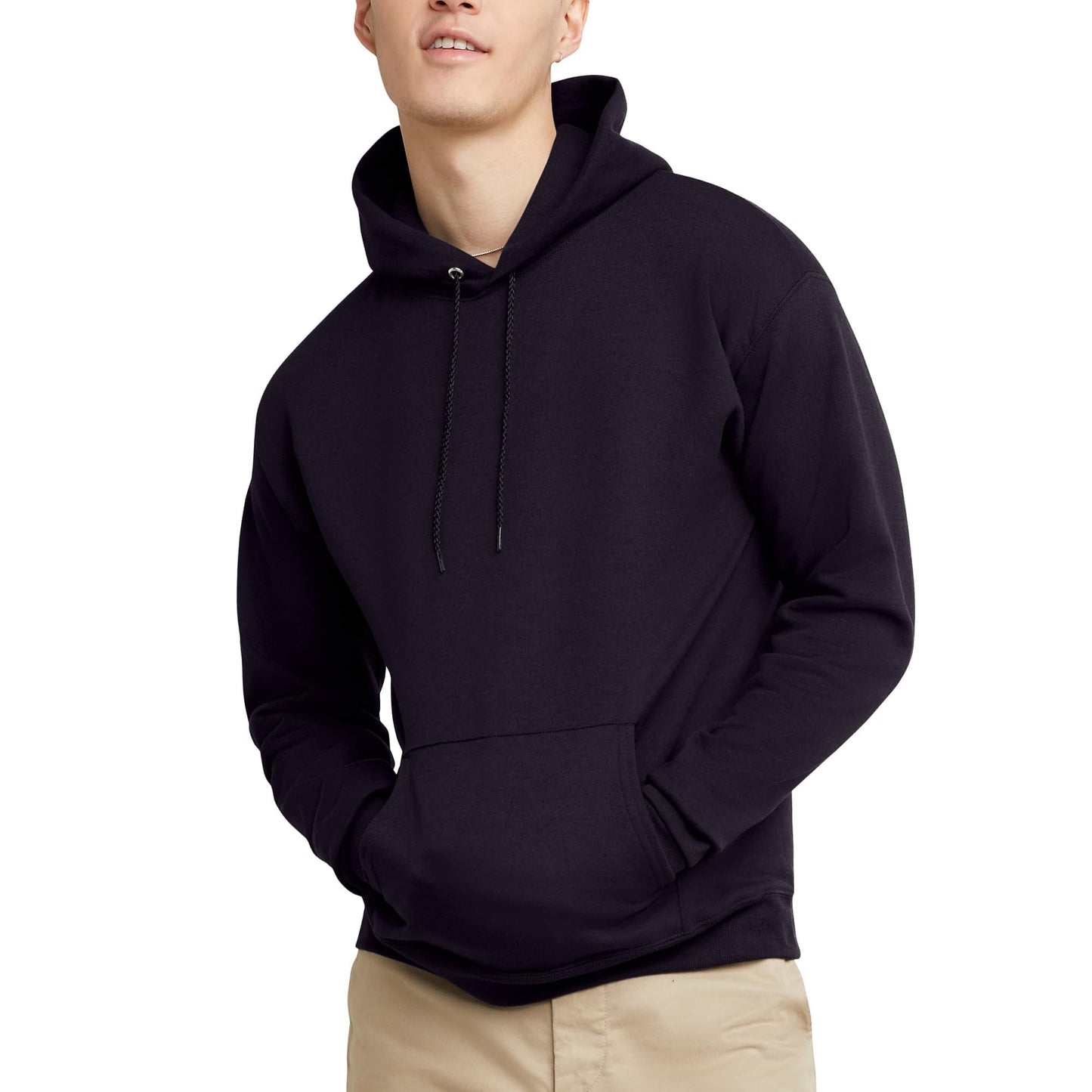Hanes Men's Hoodie, EcoSmart Fleece Hoodie, Hooded Sweatshirt for Men