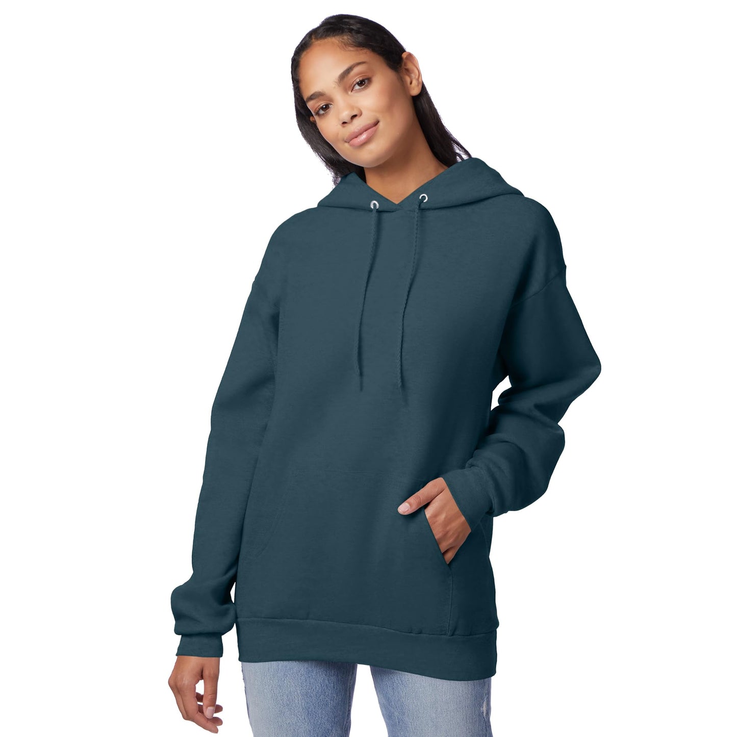 Hanes Men's Hoodie, EcoSmart Fleece Hoodie, Hooded Sweatshirt for Men
