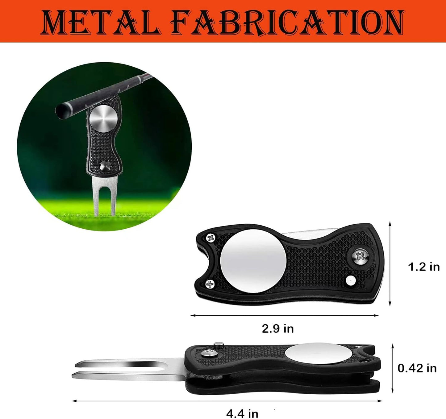 Golf Cleaning Kit 16 in 1, Golf Towel, Cleaning Brush, Divot Repair Tool, Golf Ball Alignment Kit, Score Counter, Ball Holder & Tee, Golf Accessories, Make Perfect Golf Gifts for Men or Women!