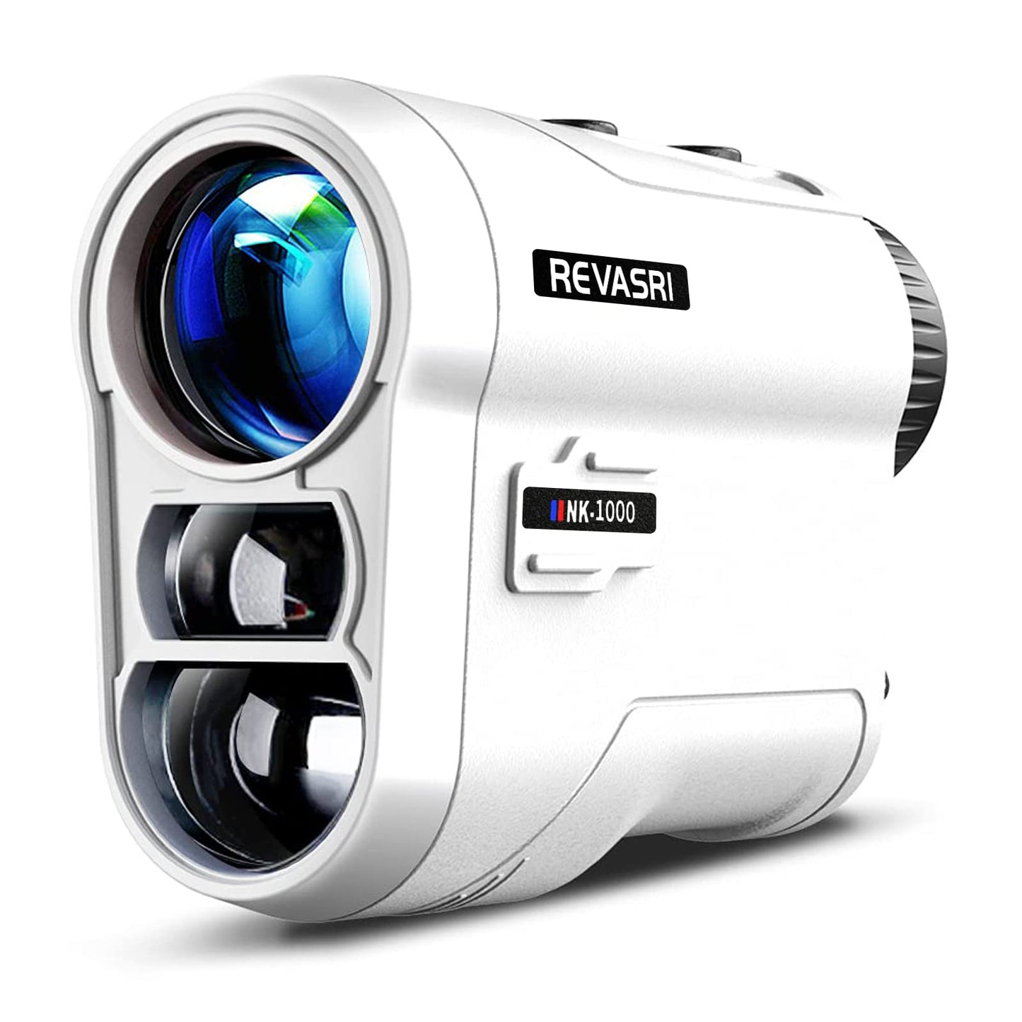 Golf Rangefinder with Slope and Pin Lock Vibration, External Slope Switch for Golf Tournament Legal, Rangefinders with Rechargeable Battery 600/1000YDS Laser Range Finder