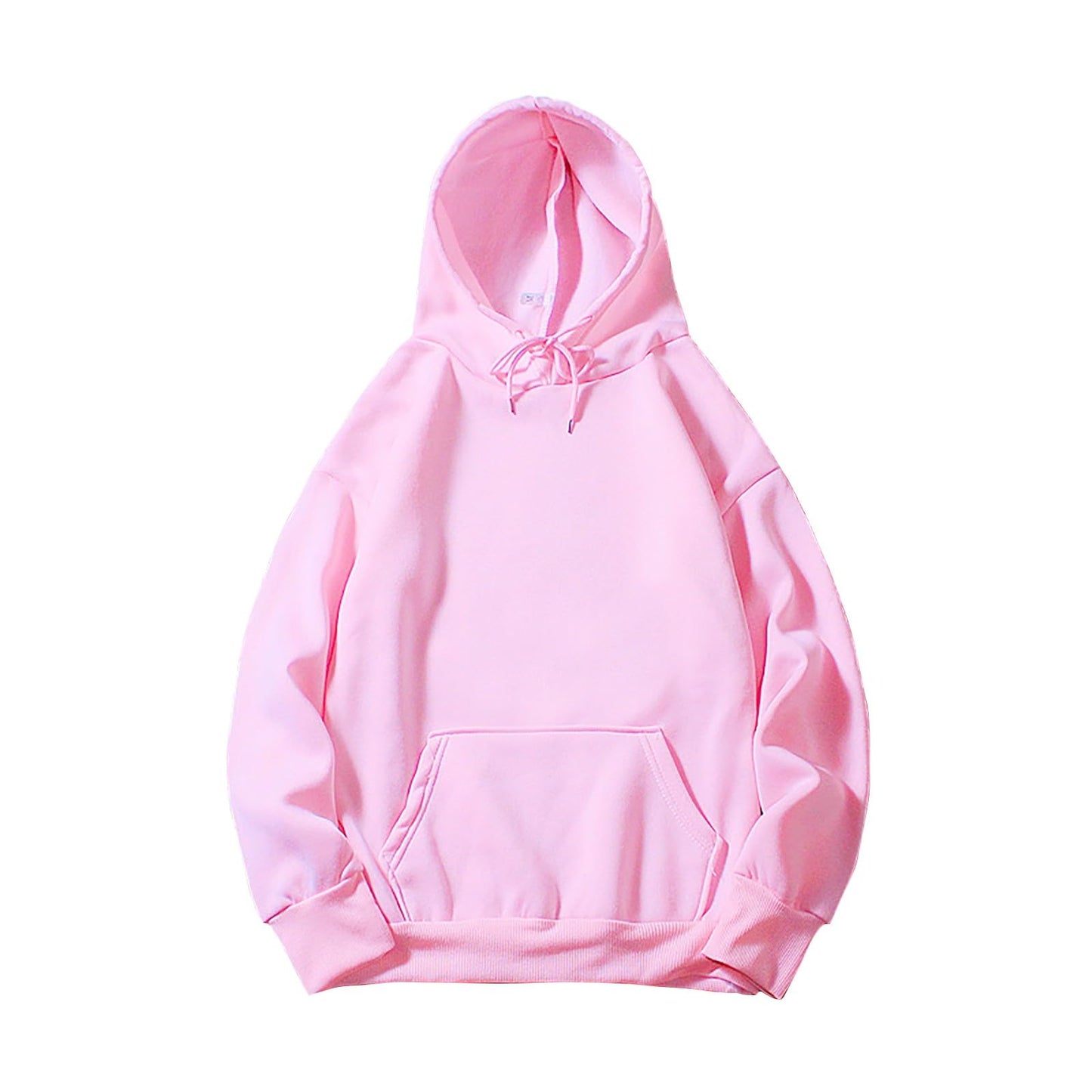 Women's Casual Hoodies Long Sleeve Lightweight Solid Pullover Tops Loose Fall Winter Sweatshirt with Pocket