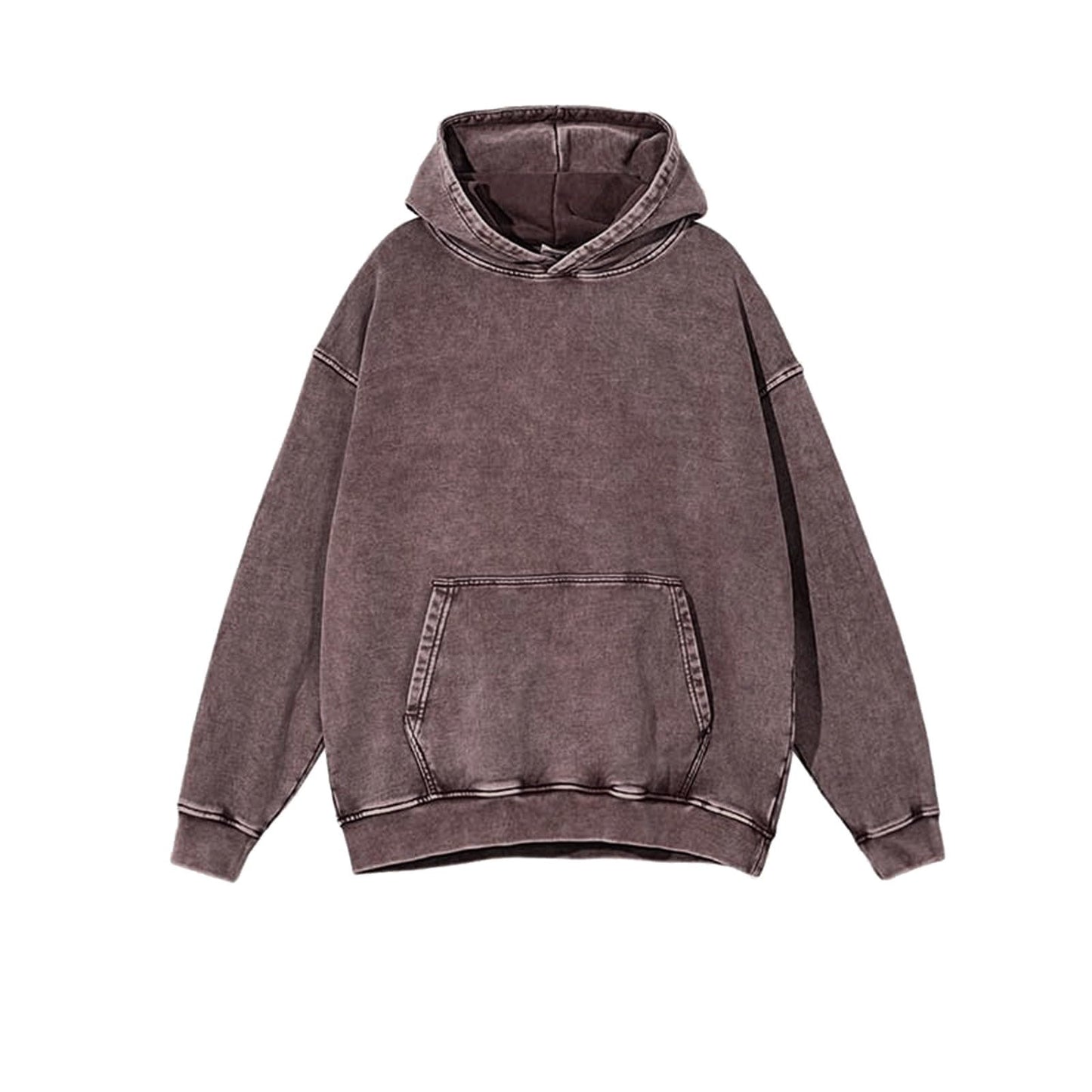 Men Hoodies Pullover Casual Long Sleeve Hooded Sweatshirts Drawstring Fall Hoodies Pullover Tops with Pockets