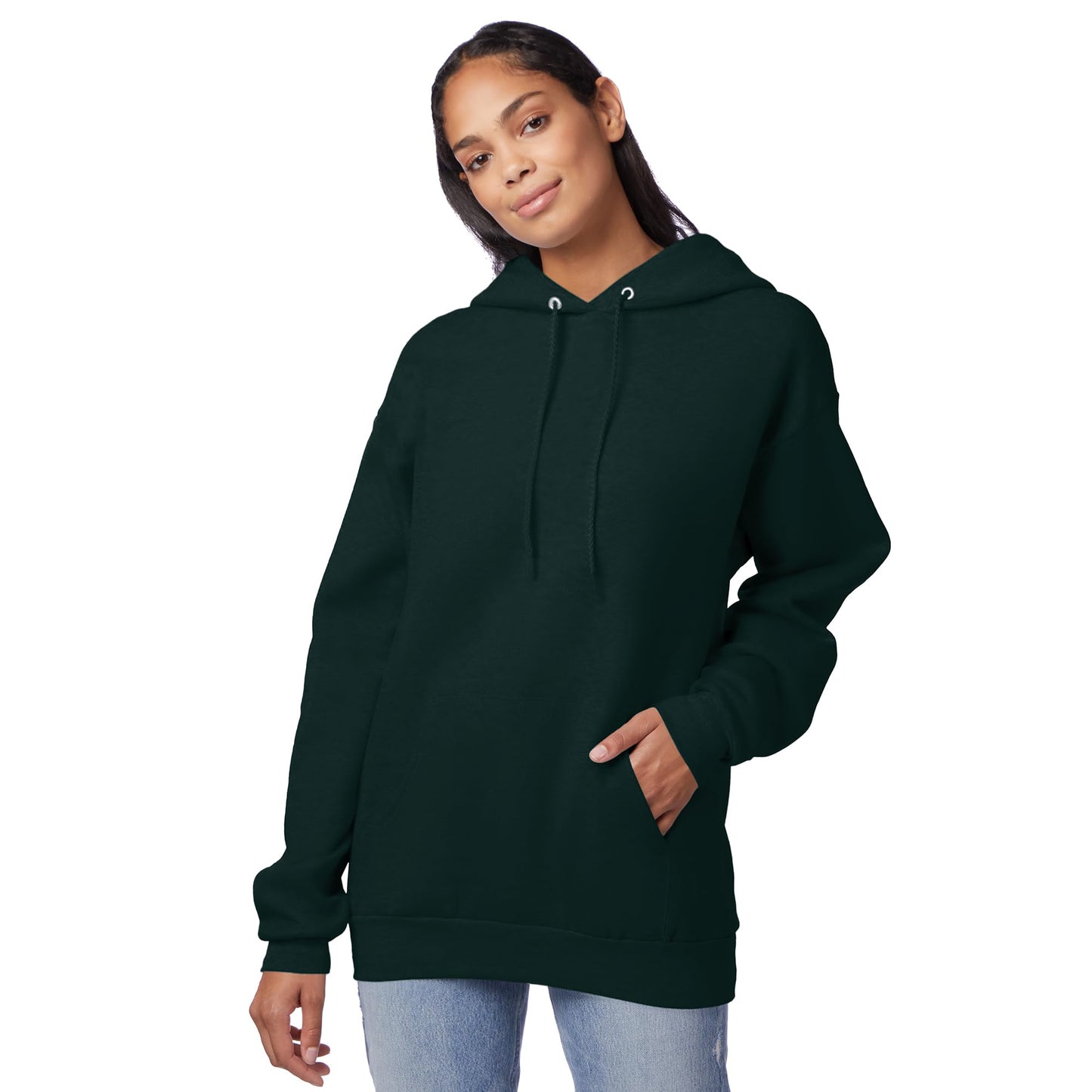 Hanes Men's Hoodie, EcoSmart Fleece Hoodie, Hooded Sweatshirt for Men