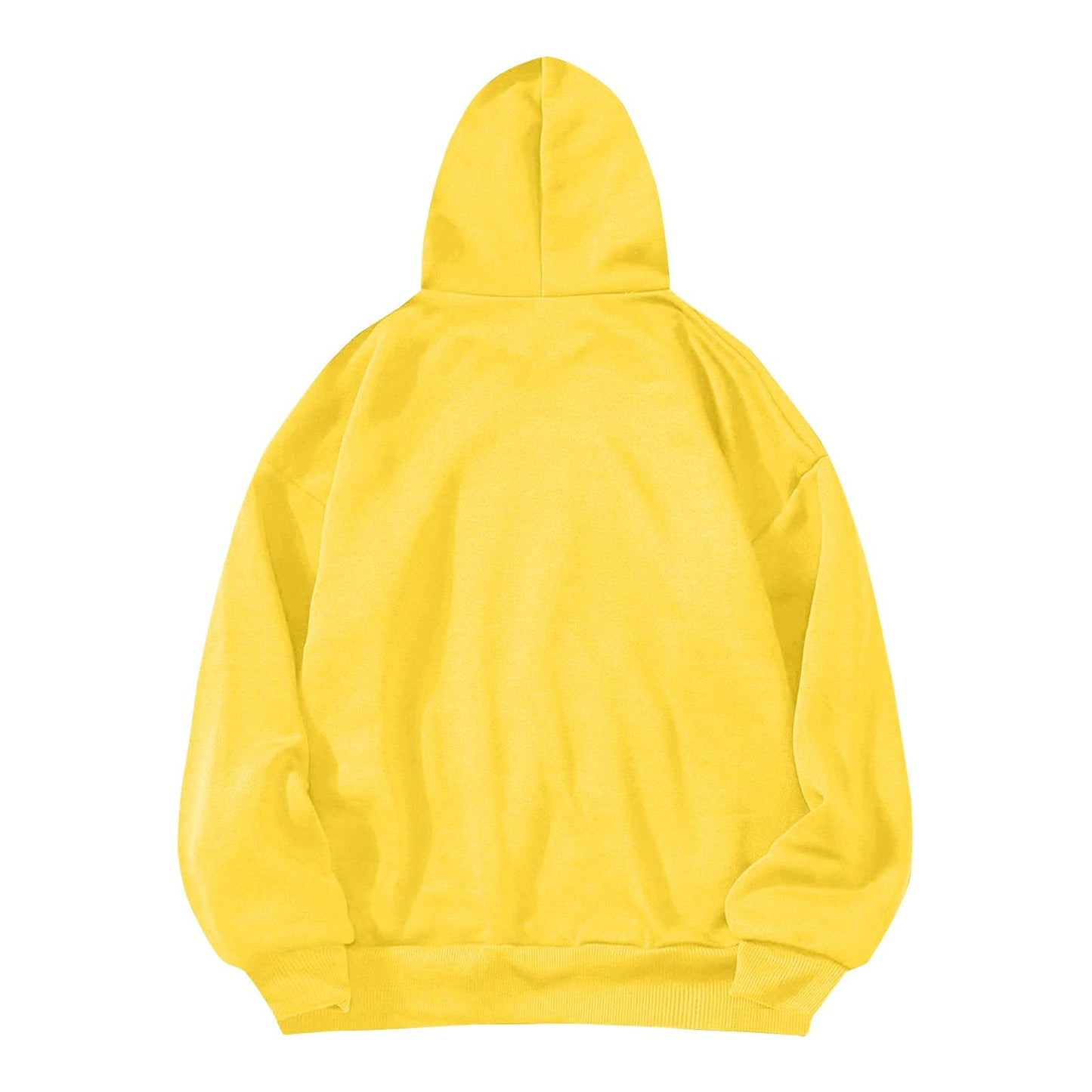 Women's Casual Hoodies Long Sleeve Lightweight Solid Pullover Tops Loose Fall Winter Sweatshirt with Pocket