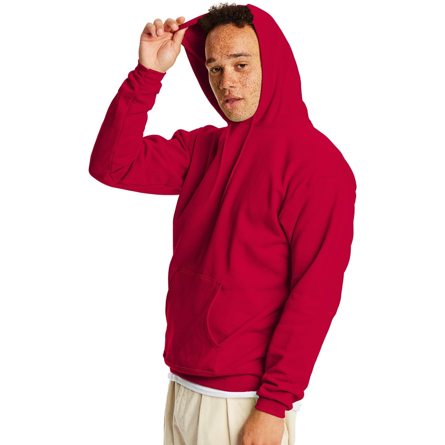 Hanes Men's Hoodie, EcoSmart Fleece Hoodie, Hooded Sweatshirt for Men