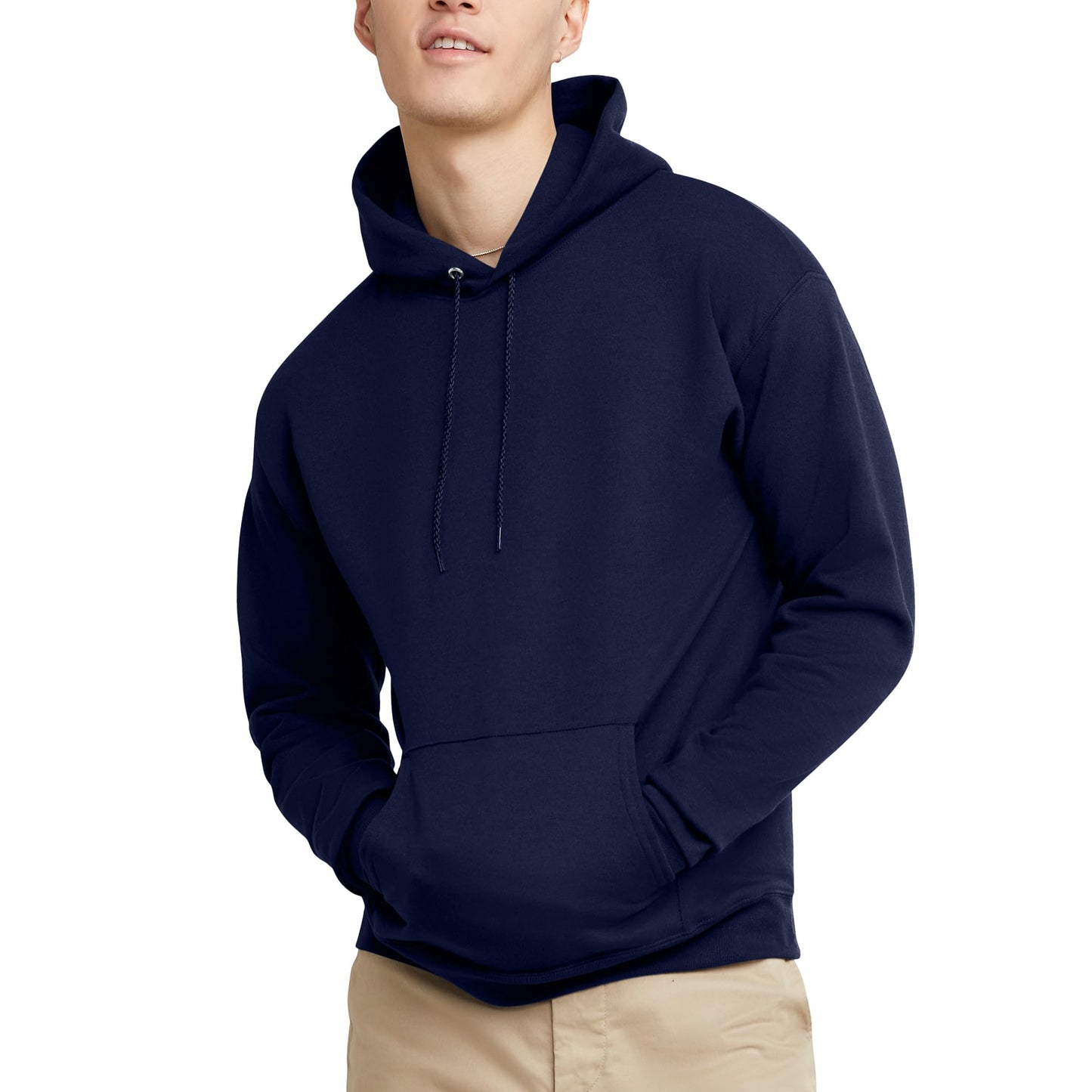 Hanes Men's Hoodie, EcoSmart Fleece Hoodie, Hooded Sweatshirt for Men
