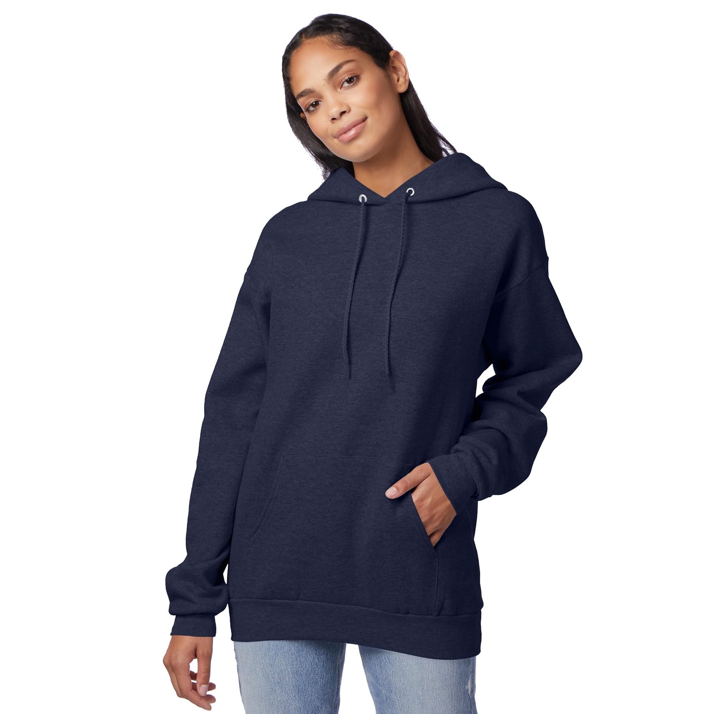 Hanes Men's Hoodie, EcoSmart Fleece Hoodie, Hooded Sweatshirt for Men