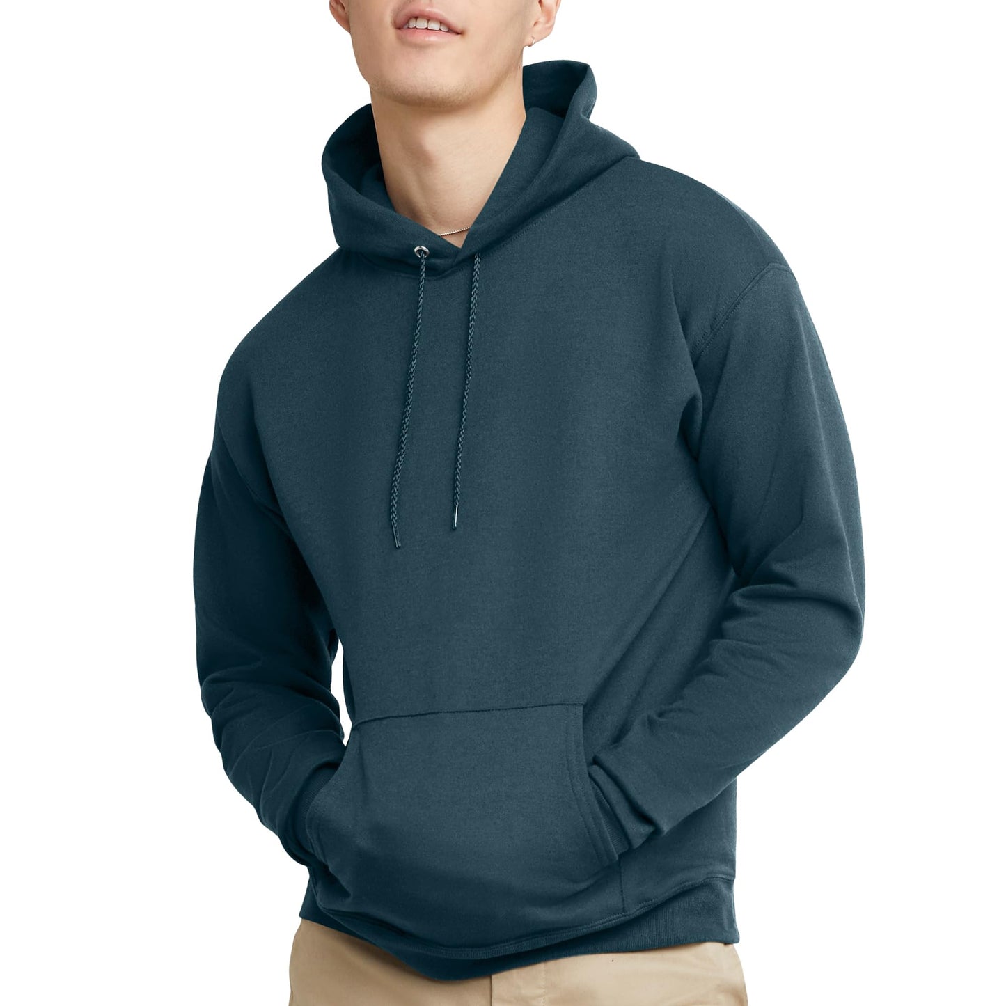 Hanes Men's Hoodie, EcoSmart Fleece Hoodie, Hooded Sweatshirt for Men