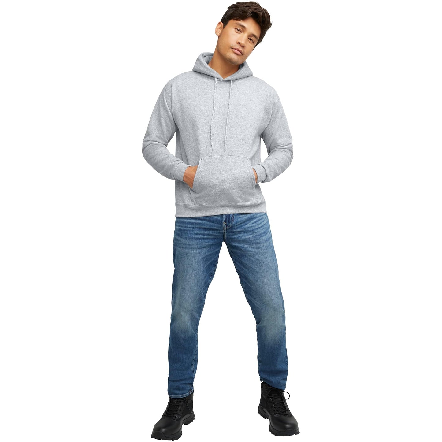 Hanes Men's Hoodie, EcoSmart Fleece Hoodie, Hooded Sweatshirt for Men