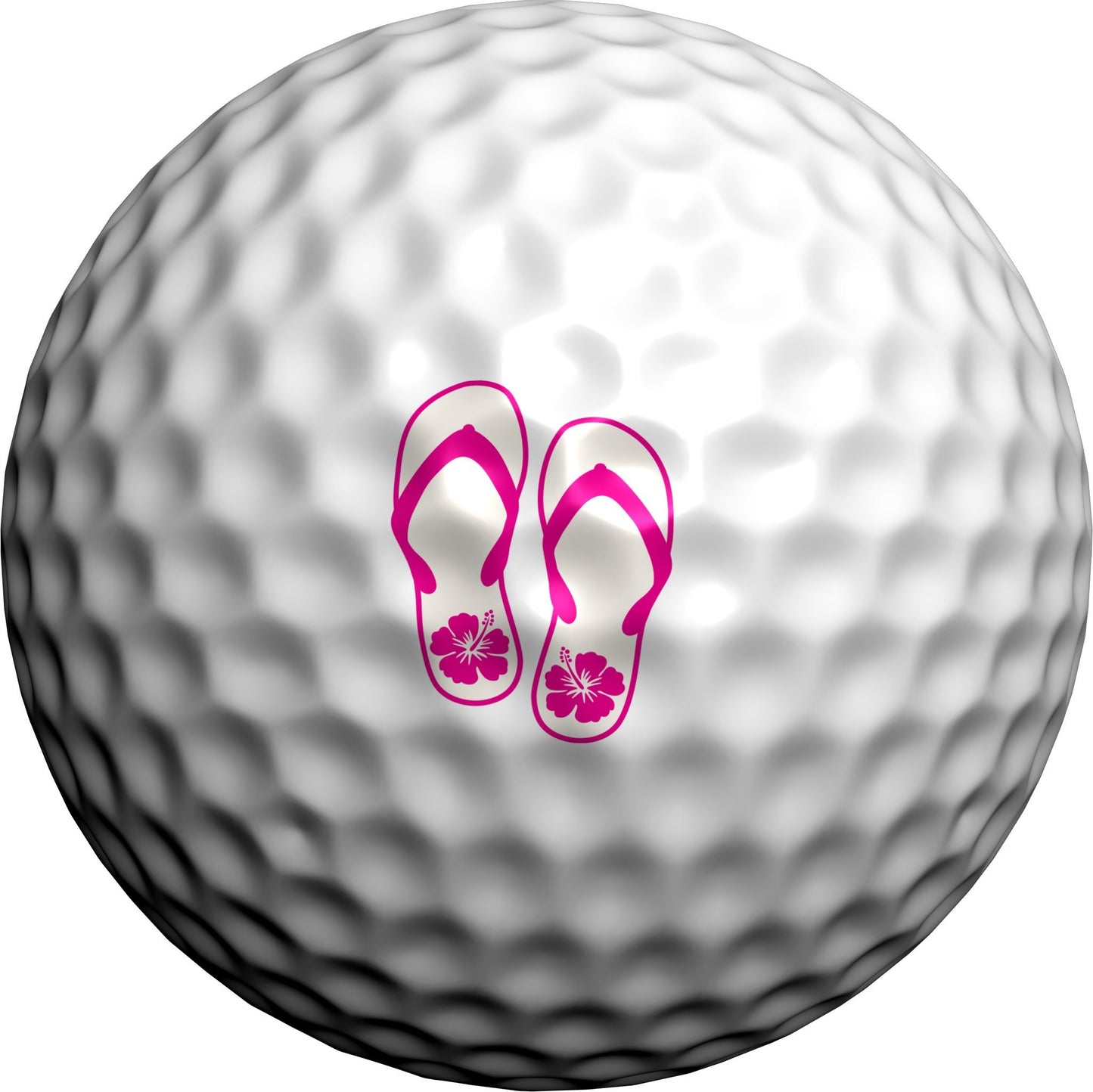Golfdotz - USGA Rule Conforming Golf Ball Markers, Golf Ball Stickers for Marking Balls, No More Smearing from Stamps, Gifts for Golfers, Dads, and Retirees, (Tropical Collection; 18-32 Count)