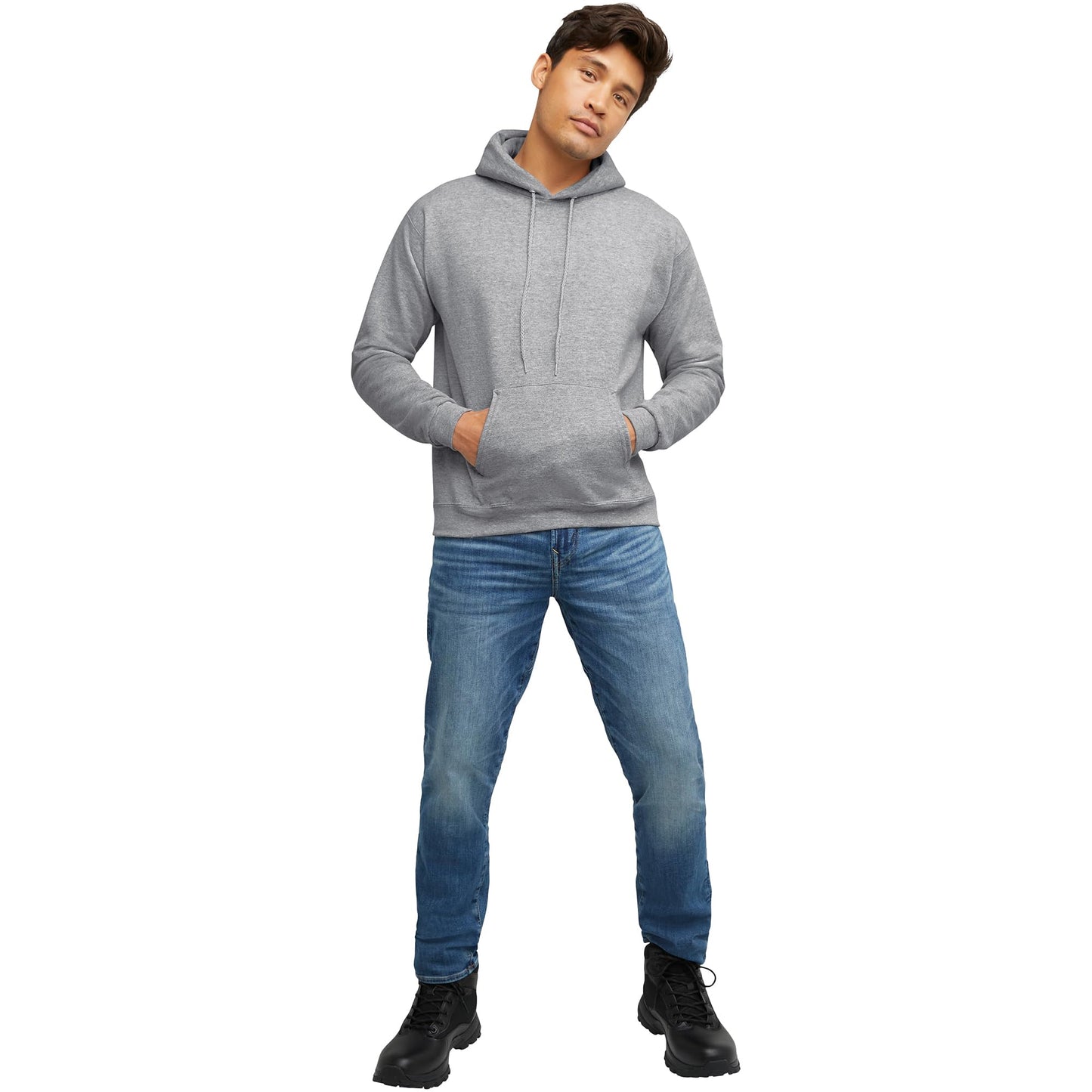 Hanes Men's Hoodie, EcoSmart Fleece Hoodie, Hooded Sweatshirt for Men