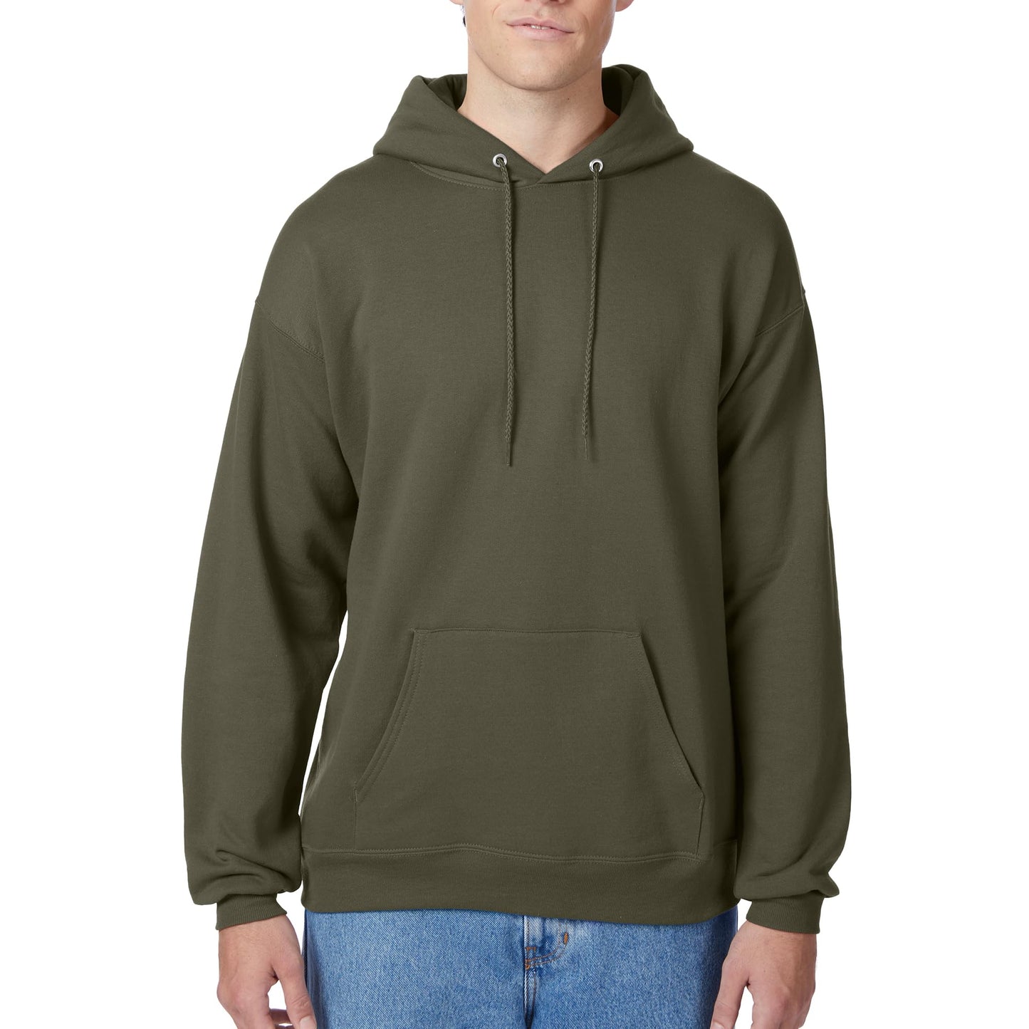 Hanes Men's Hoodie, EcoSmart Fleece Hoodie, Hooded Sweatshirt for Men