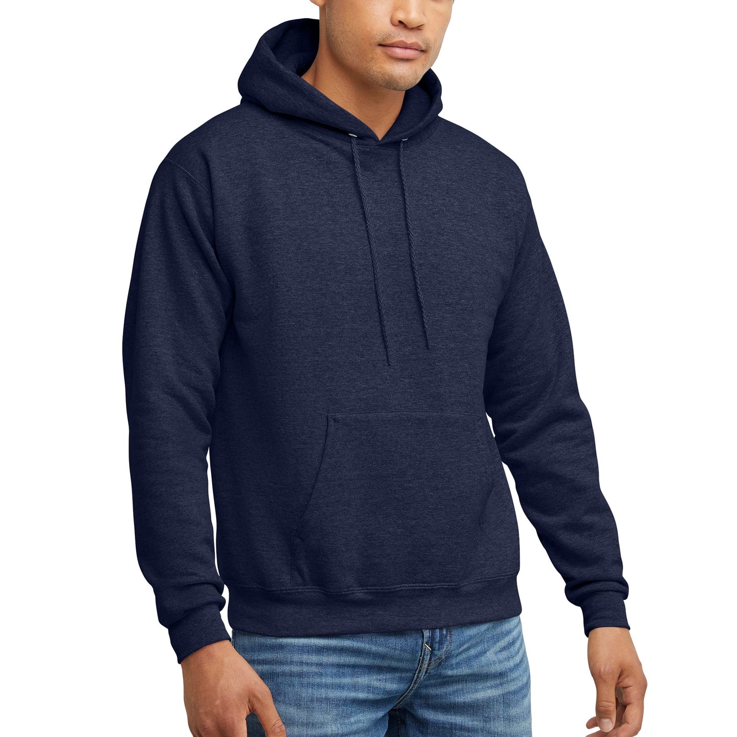 Hanes Men's Hoodie, EcoSmart Fleece Hoodie, Hooded Sweatshirt for Men