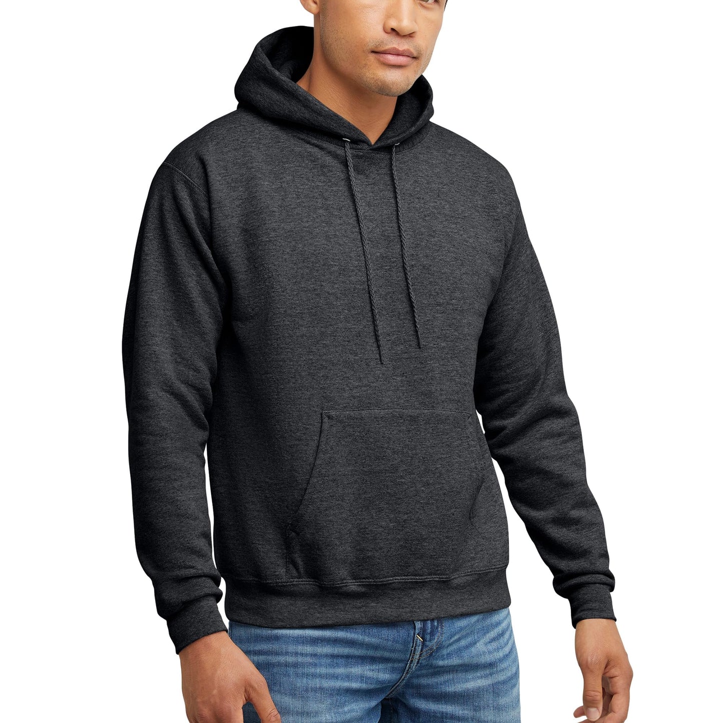 Hanes Men's Hoodie, EcoSmart Fleece Hoodie, Hooded Sweatshirt for Men