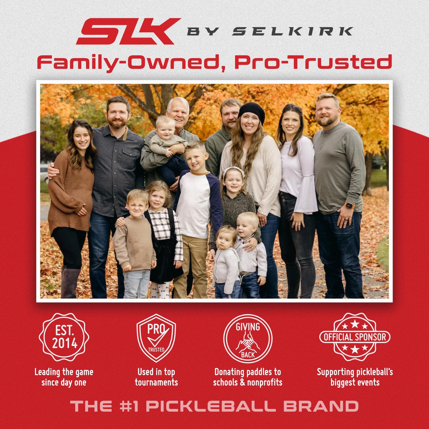 Selkirk Sport SLK Pickleball Paddles Set of 2 | Designed in The USA | Choose The SLK Neo Graphite, SLK Neo Fiberglass Pickleball Set or SLK Atlas Pickleball Bundle