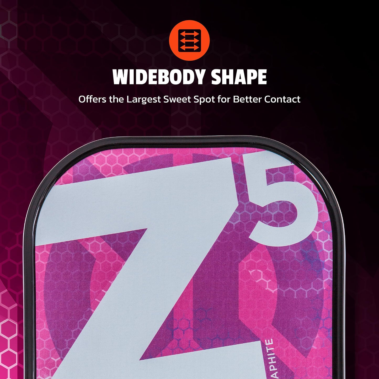 ONIX Graphite MOD Z5 Graphite Carbon Fiber Pickleball Paddles with Cushion Comfort Pickleball Paddle Grip