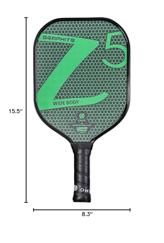 ONIX Graphite MOD Z5 Graphite Carbon Fiber Pickleball Paddles with Cushion Comfort Pickleball Paddle Grip