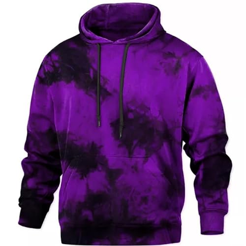Men Hoodies Pullover Casual Long Sleeve Hooded Sweatshirts Drawstring Fall Hoodies Pullover Tops with Pockets