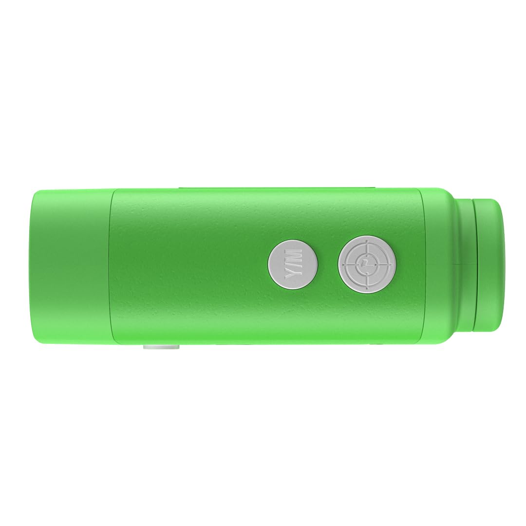 Pinned Prism Slope Golf Rangefinder - Golf Distance Rangefinder with Slope - USB Rechargeable, Pinned Locked Vibration Laser Range Finder - Range Finder Accessories & Gift for Men and Women