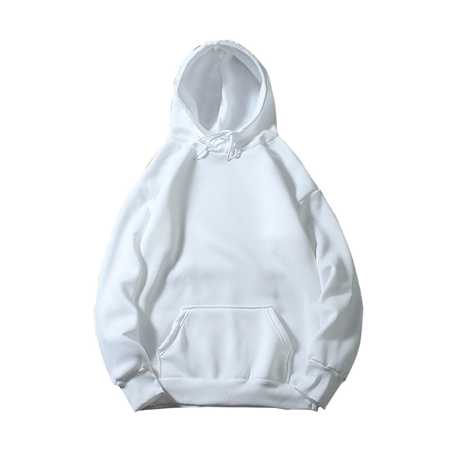 Women's Casual Hoodies Long Sleeve Lightweight Solid Pullover Tops Loose Fall Winter Sweatshirt with Pocket