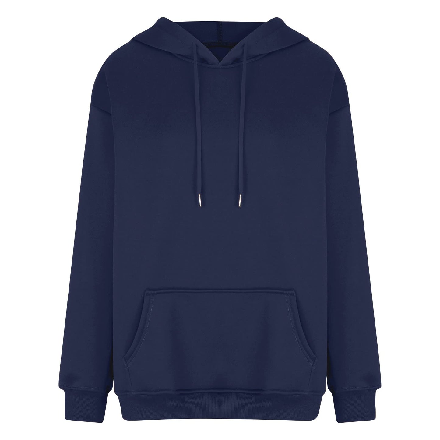 Women's Casual Hoodies Long Sleeve Lightweight Solid Pullover Tops Loose Fall Winter Sweatshirt with Pocket