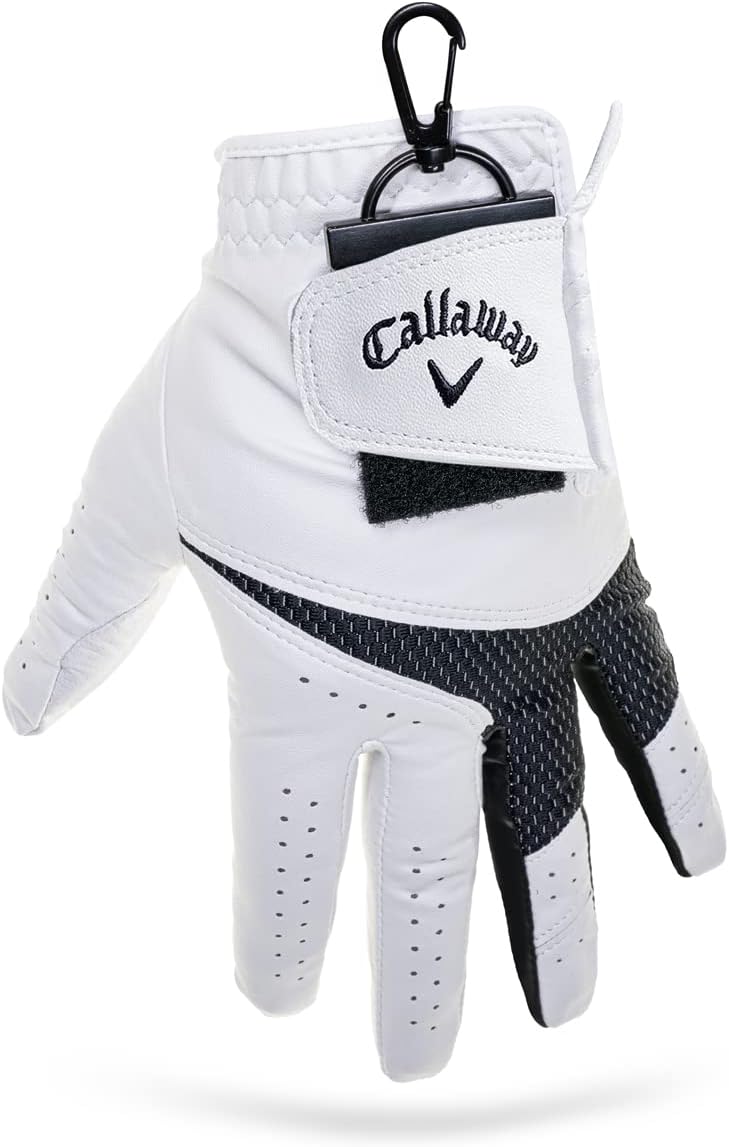 Golf Glove Holder 2Pc- Both Sides Loop Grabber Keeper- Golf Gifts-Easy to Carry Golf Gloves