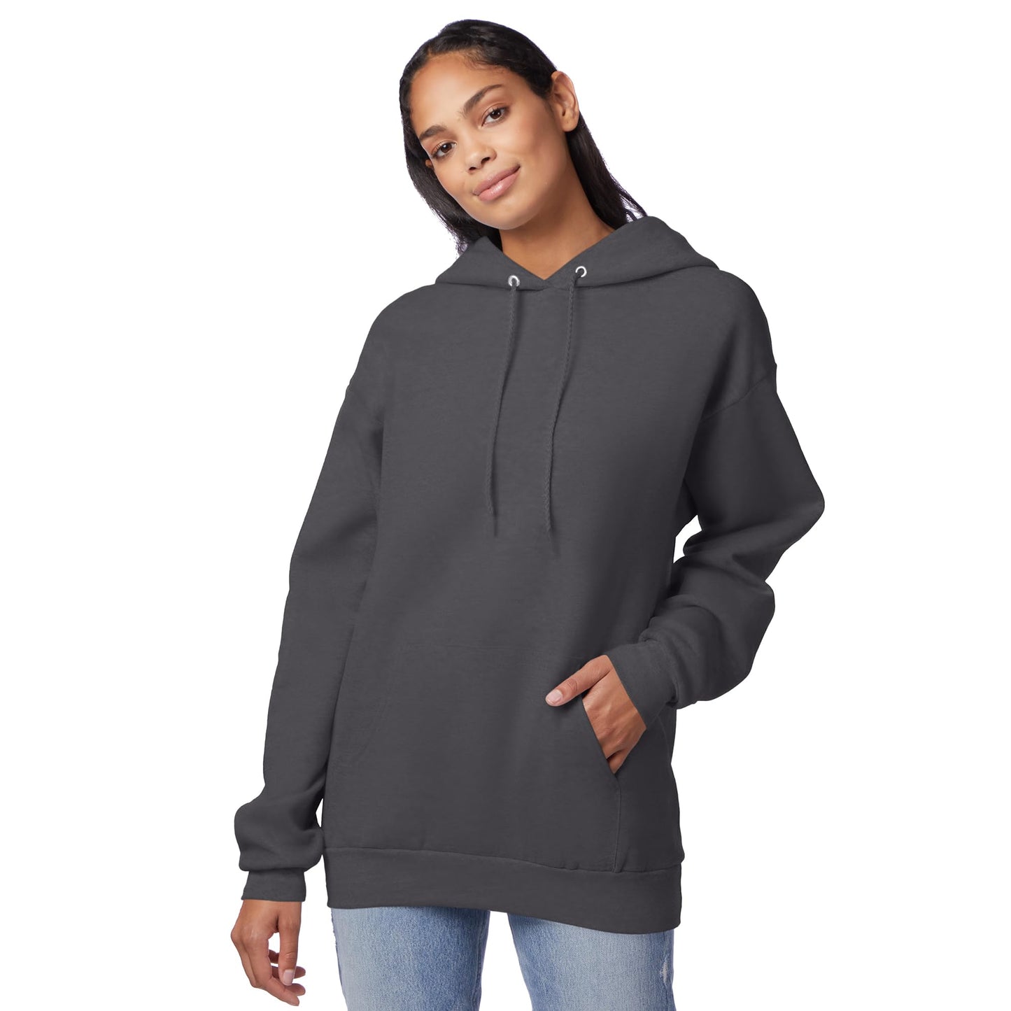 Hanes Men's Hoodie, EcoSmart Fleece Hoodie, Hooded Sweatshirt for Men