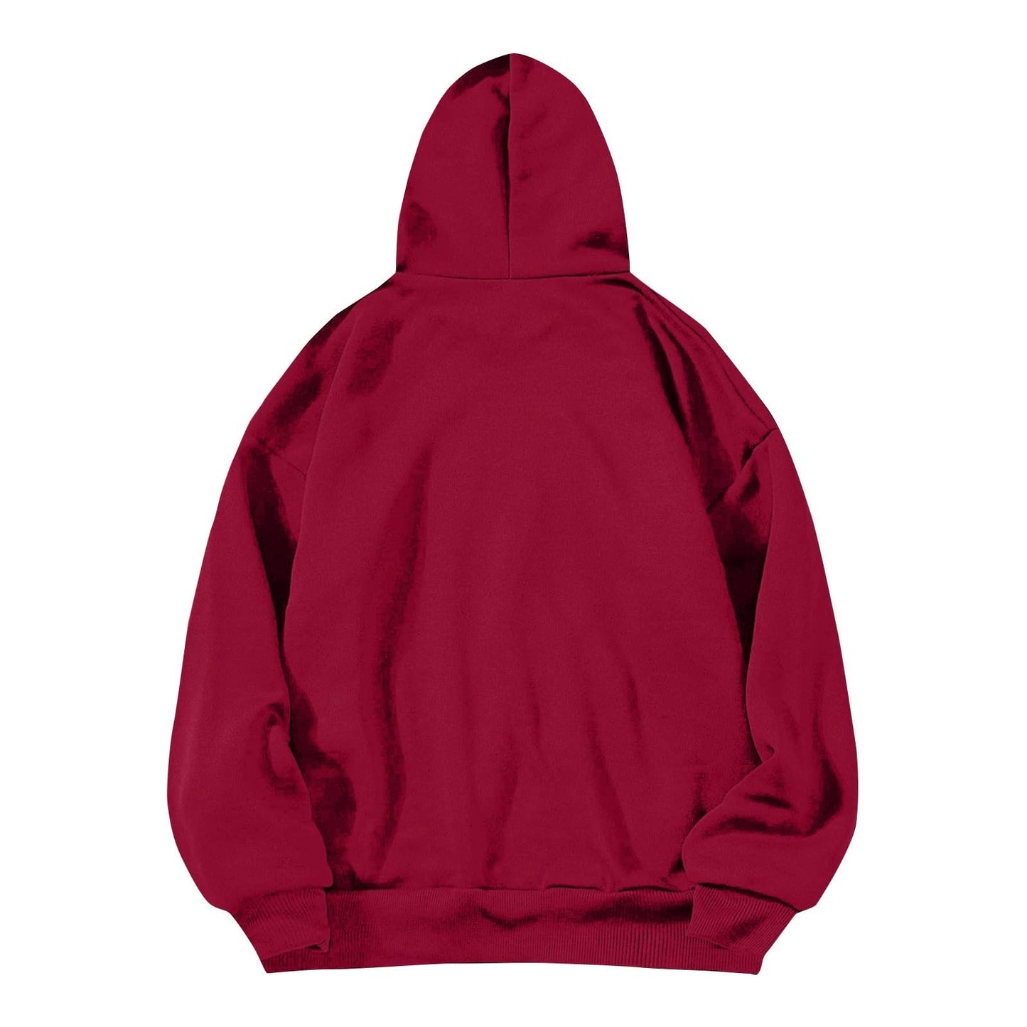 Women's Casual Hoodies Long Sleeve Lightweight Solid Pullover Tops Loose Fall Winter Sweatshirt with Pocket