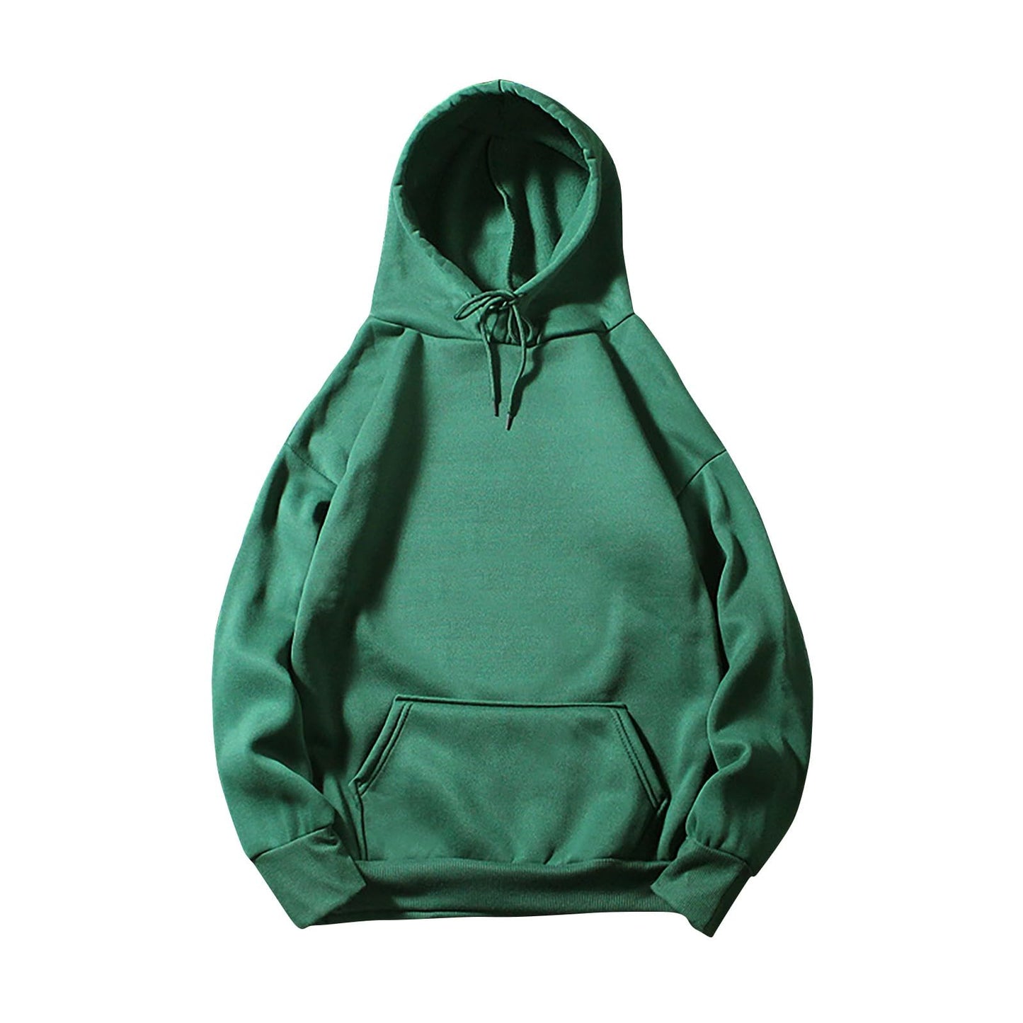 Women's Casual Hoodies Long Sleeve Lightweight Solid Pullover Tops Loose Fall Winter Sweatshirt with Pocket