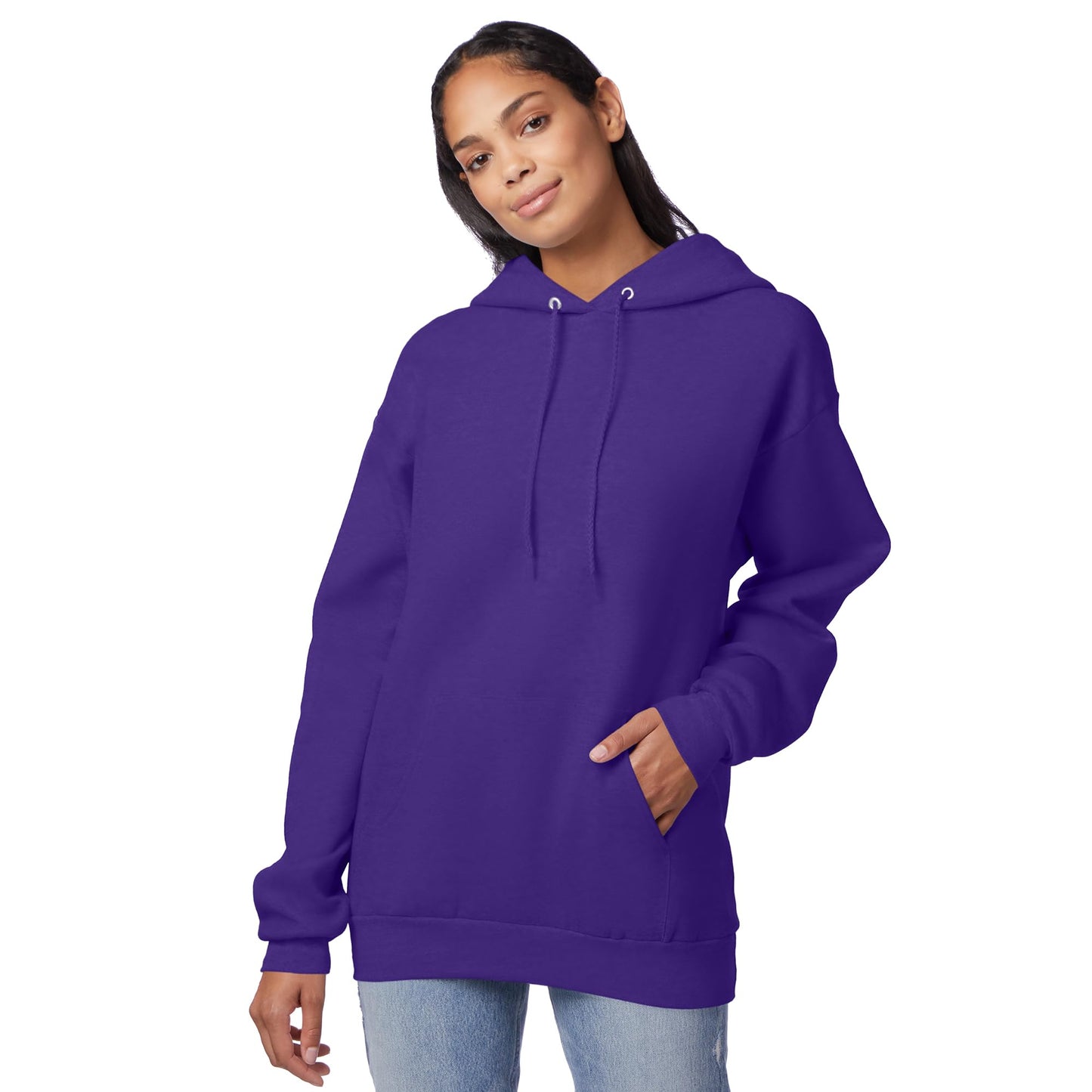 Hanes Men's Hoodie, EcoSmart Fleece Hoodie, Hooded Sweatshirt for Men