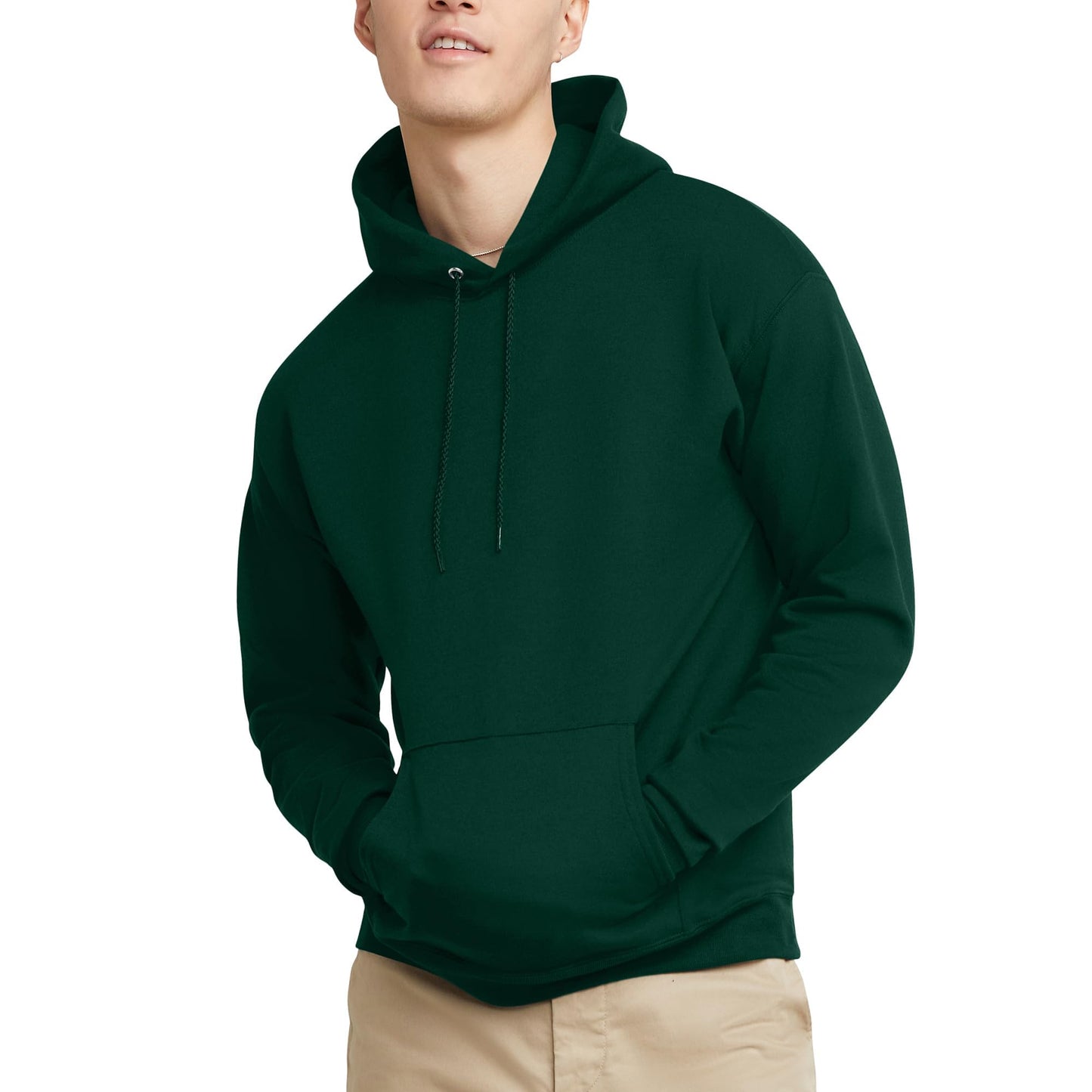 Hanes Men's Hoodie, EcoSmart Fleece Hoodie, Hooded Sweatshirt for Men