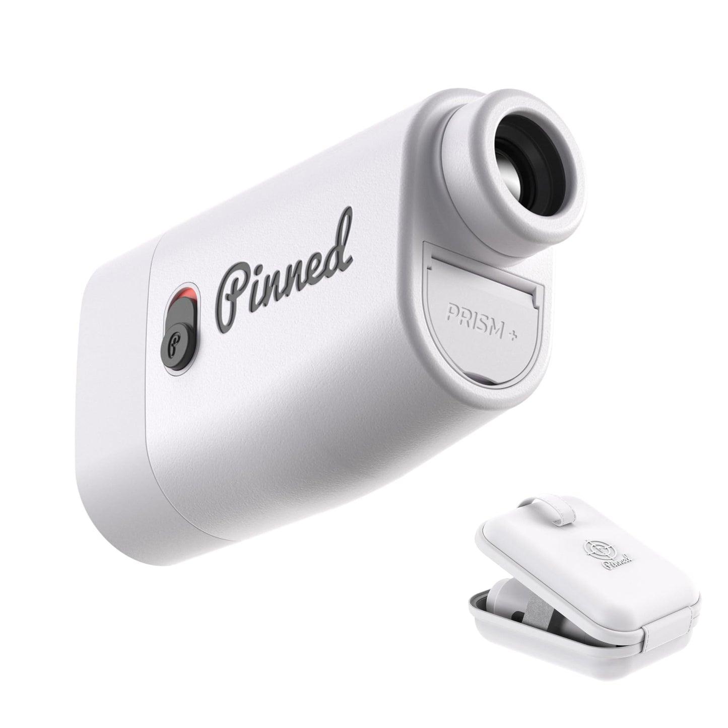 Pinned Prism Slope Golf Rangefinder - Golf Distance Rangefinder with Slope - USB Rechargeable, Pinned Locked Vibration Laser Range Finder - Range Finder Accessories & Gift for Men and Women