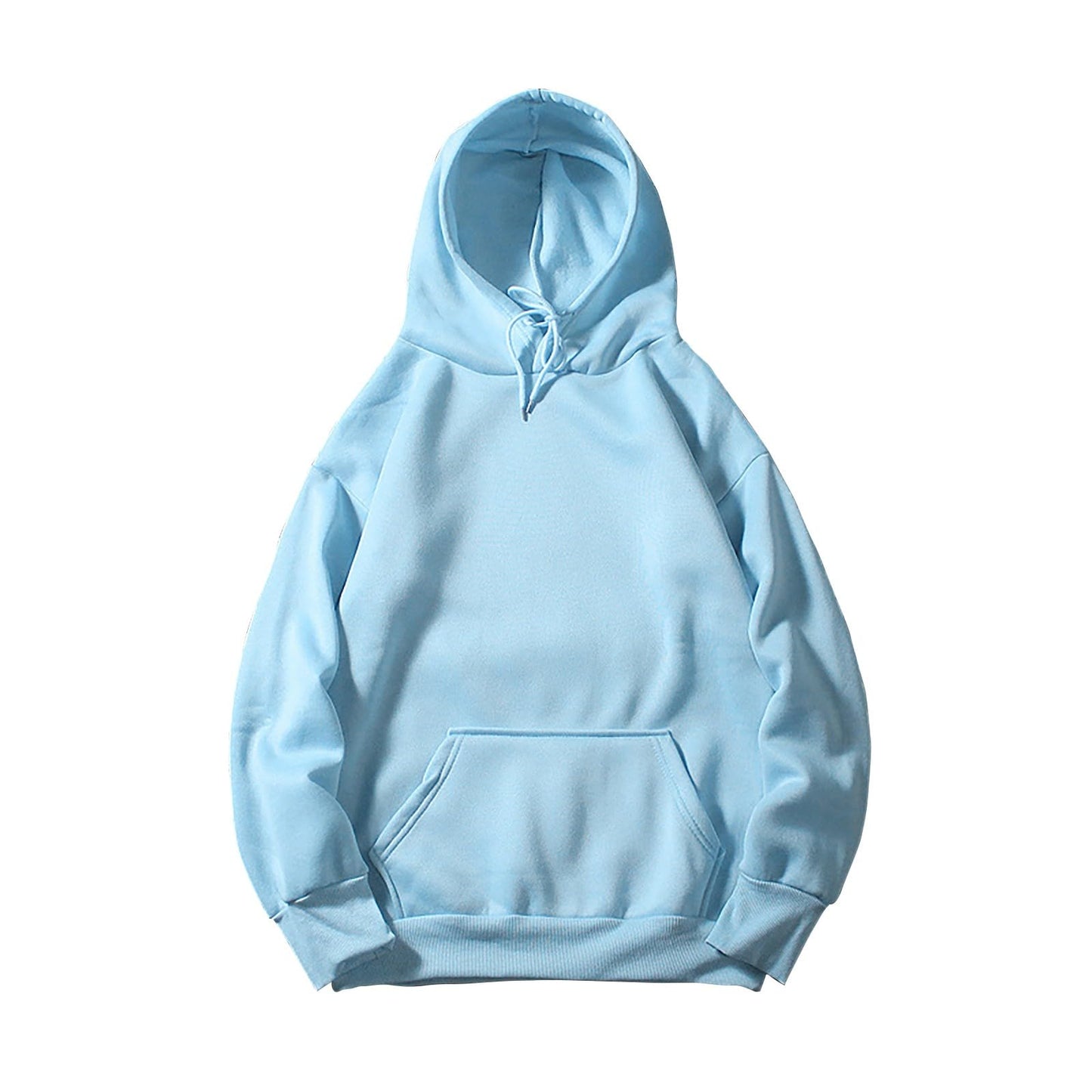 Women's Casual Hoodies Long Sleeve Lightweight Solid Pullover Tops Loose Fall Winter Sweatshirt with Pocket