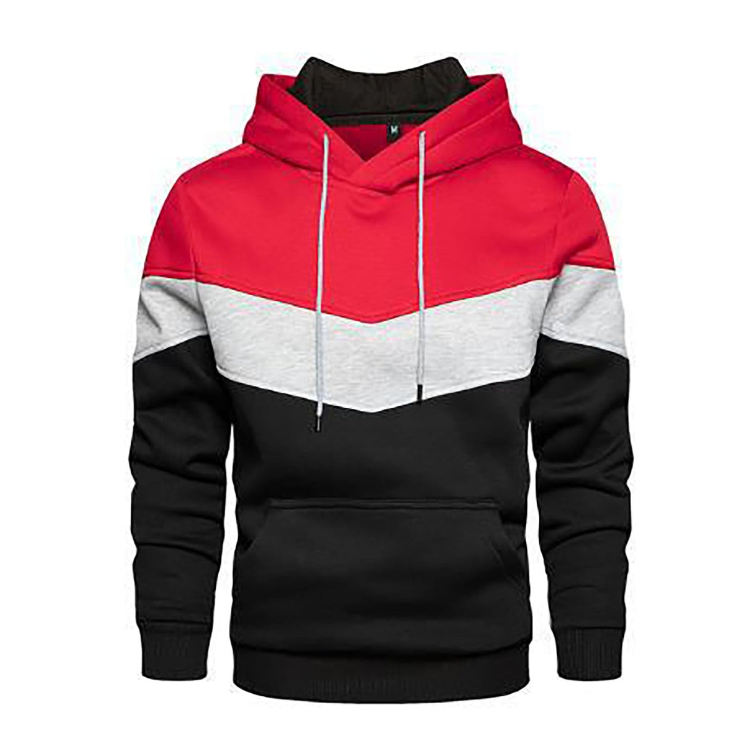 Men Hoodies Pullover Casual Long Sleeve Hooded Sweatshirts Drawstring Fall Hoodies Pullover Tops with Pockets