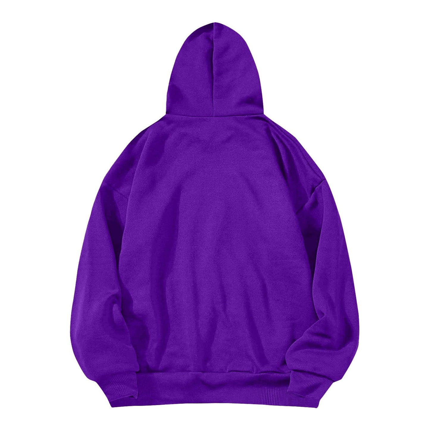 Women's Casual Hoodies Long Sleeve Lightweight Solid Pullover Tops Loose Fall Winter Sweatshirt with Pocket