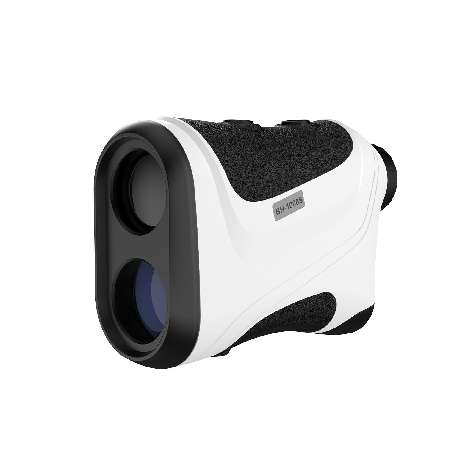 MOESAPU Range Finder Golf with Slope, 1200 Yards Laser Rangefinder with Tripod Mount Hole, 7X Magnification Flag Lock for Hunting, Distance Laser Measurment Rangefinder Accessories, White