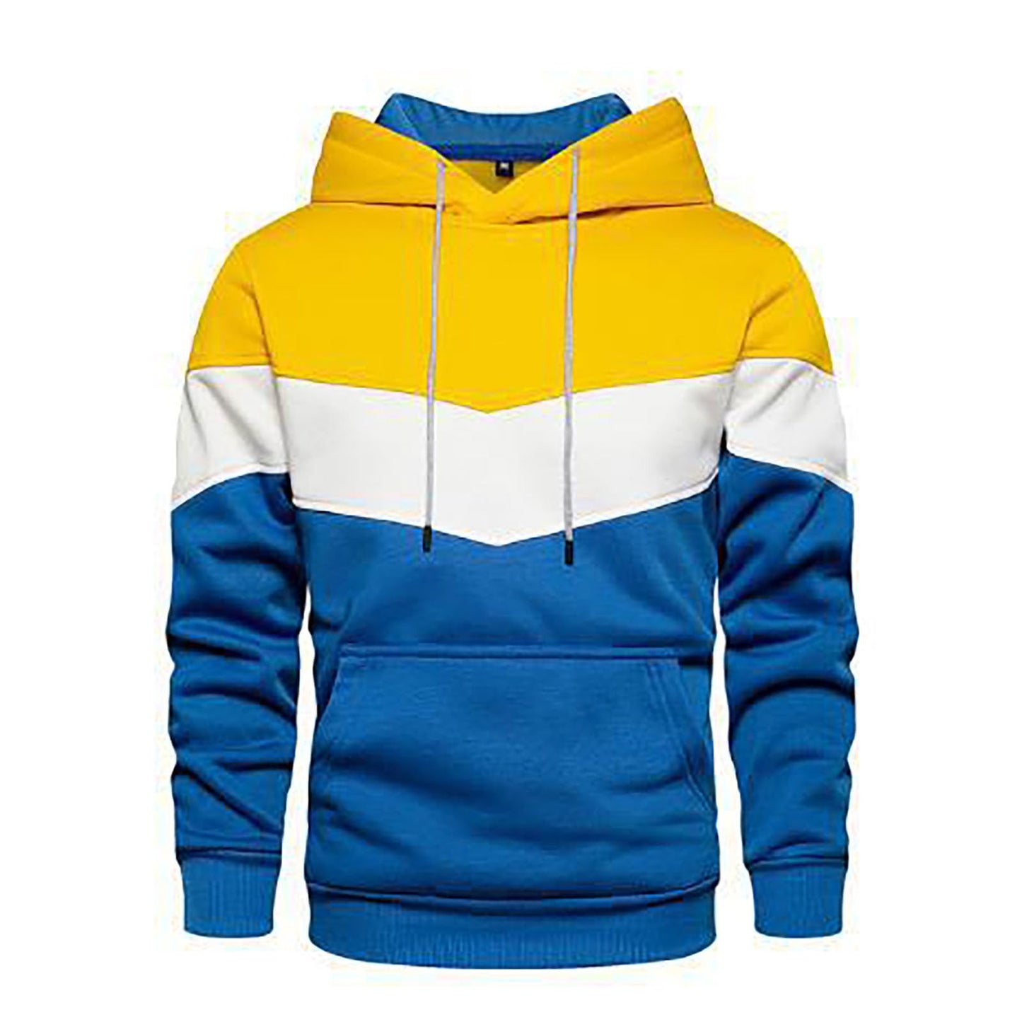 Men Hoodies Pullover Casual Long Sleeve Hooded Sweatshirts Drawstring Fall Hoodies Pullover Tops with Pockets