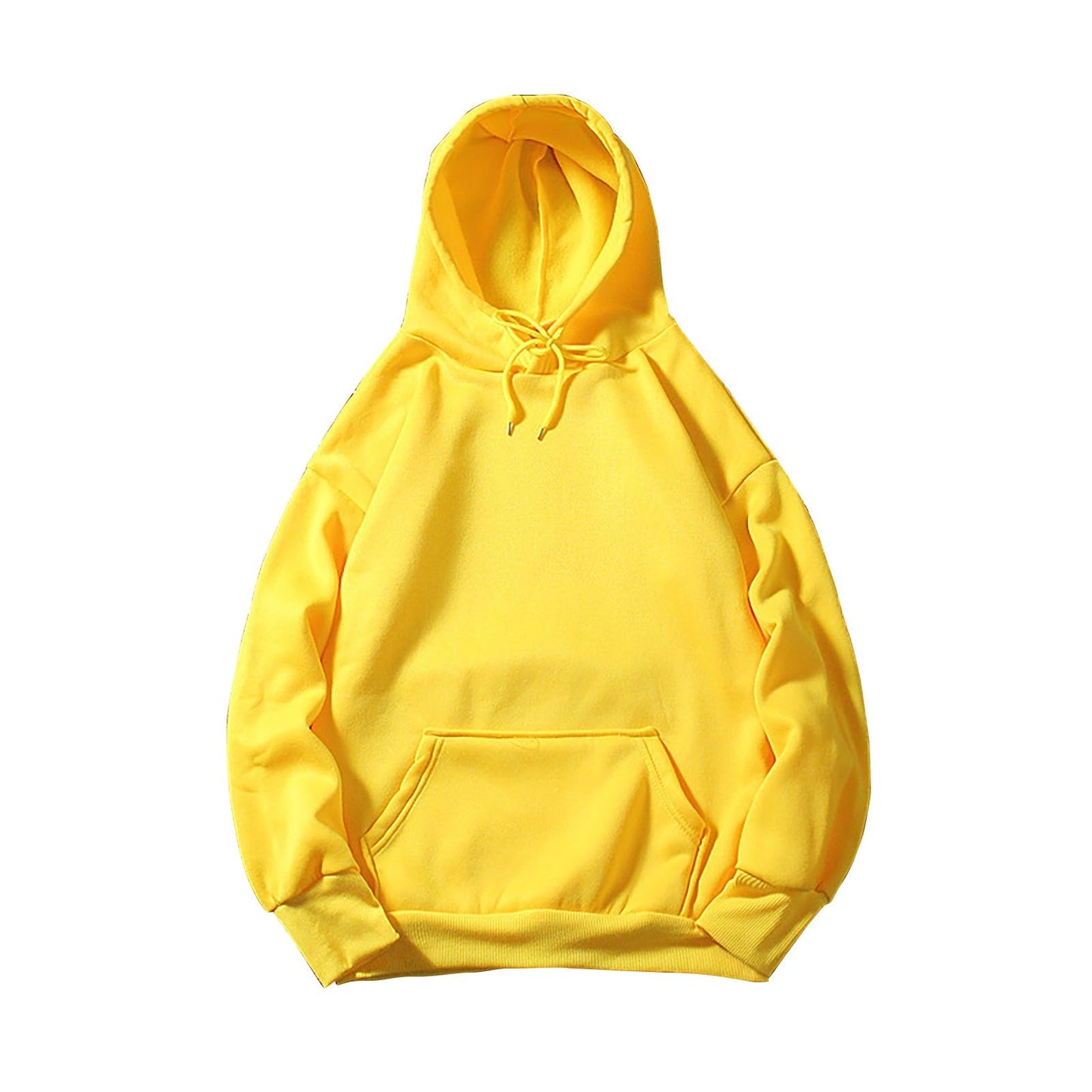 Women's Casual Hoodies Long Sleeve Lightweight Solid Pullover Tops Loose Fall Winter Sweatshirt with Pocket