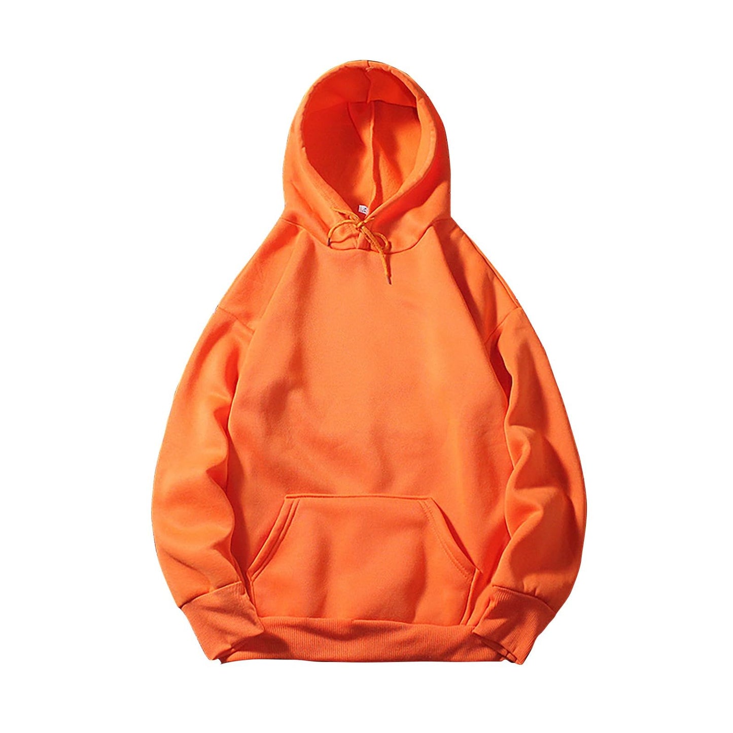 Women's Casual Hoodies Long Sleeve Lightweight Solid Pullover Tops Loose Fall Winter Sweatshirt with Pocket