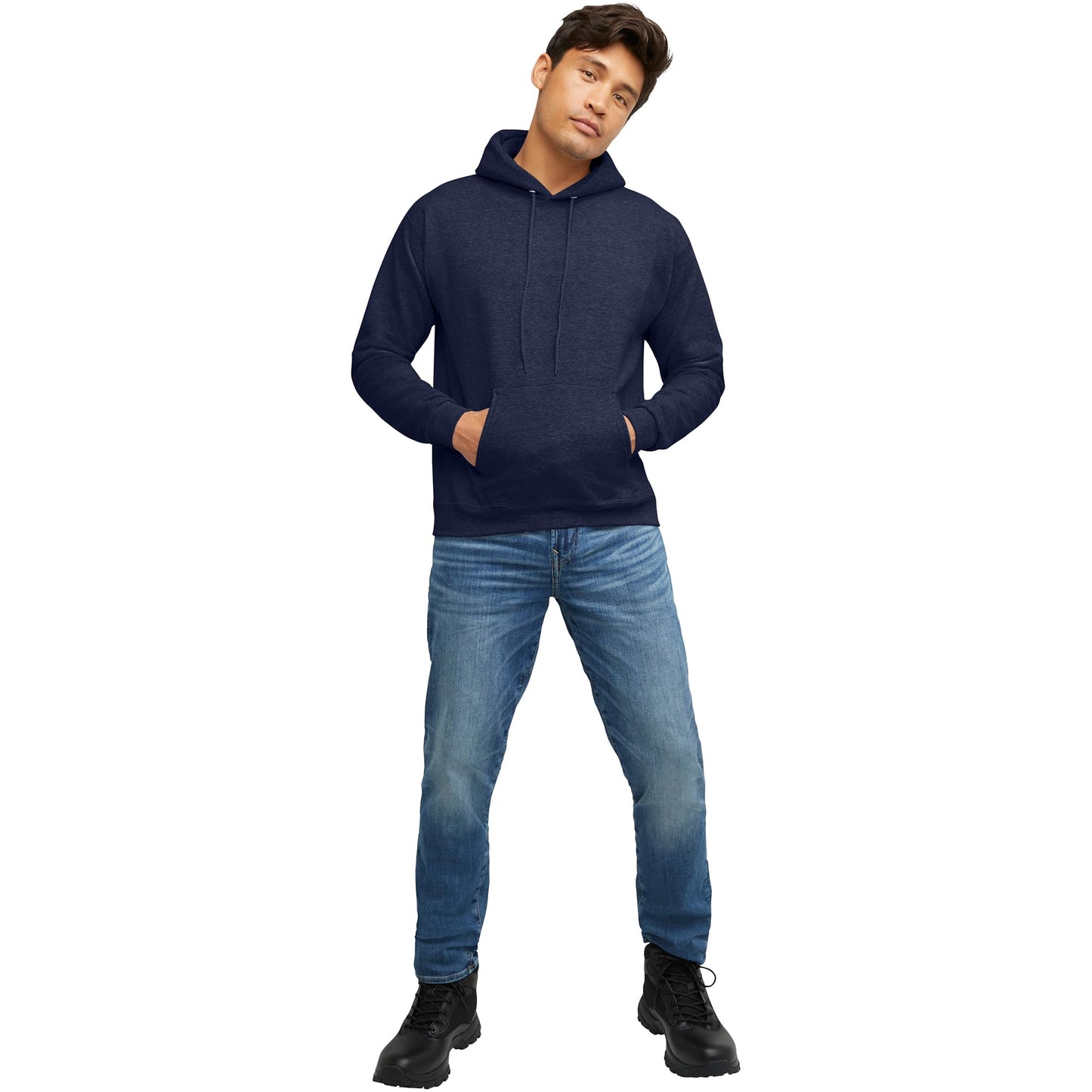 Hanes Men's Hoodie, EcoSmart Fleece Hoodie, Hooded Sweatshirt for Men