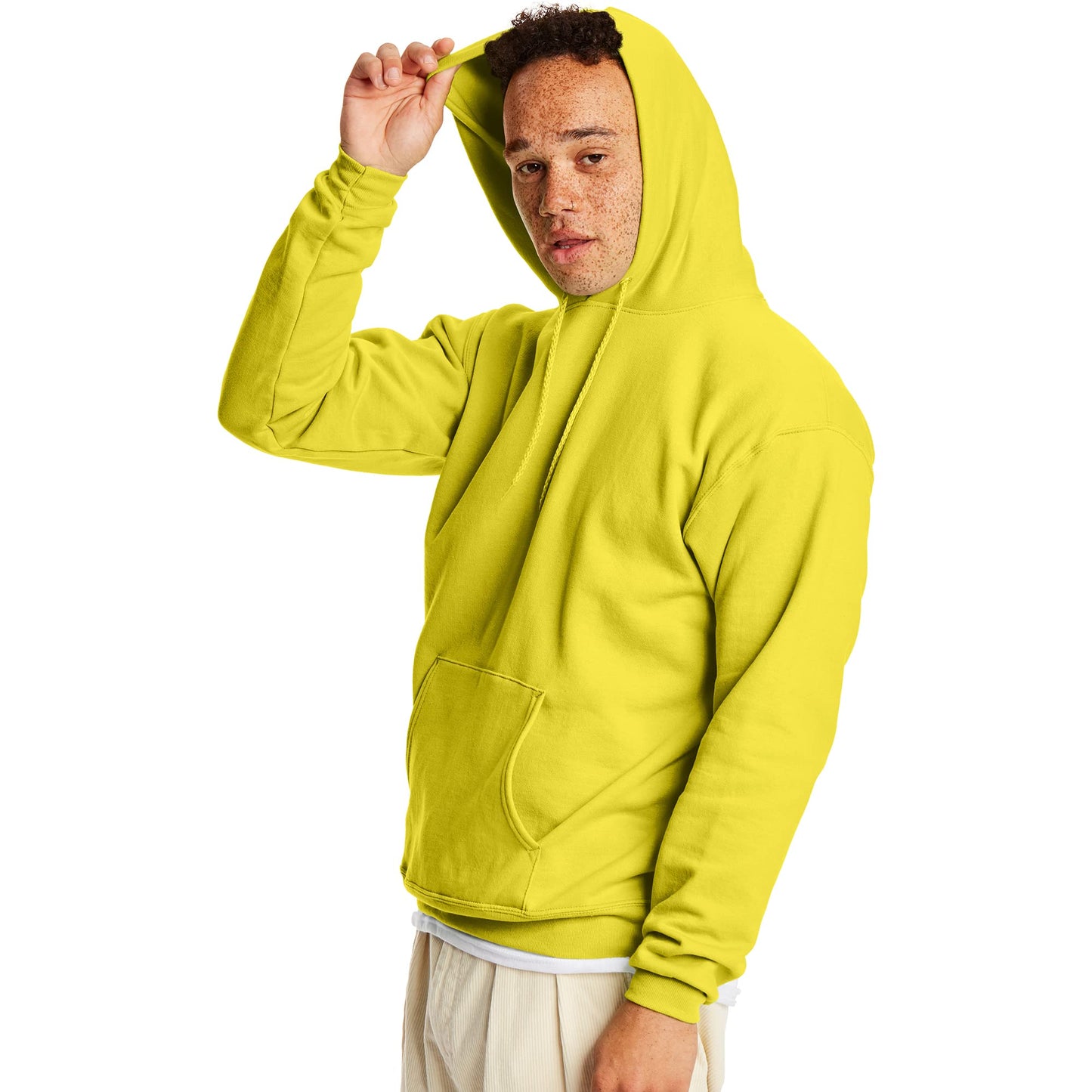 Hanes Men's Hoodie, EcoSmart Fleece Hoodie, Hooded Sweatshirt for Men